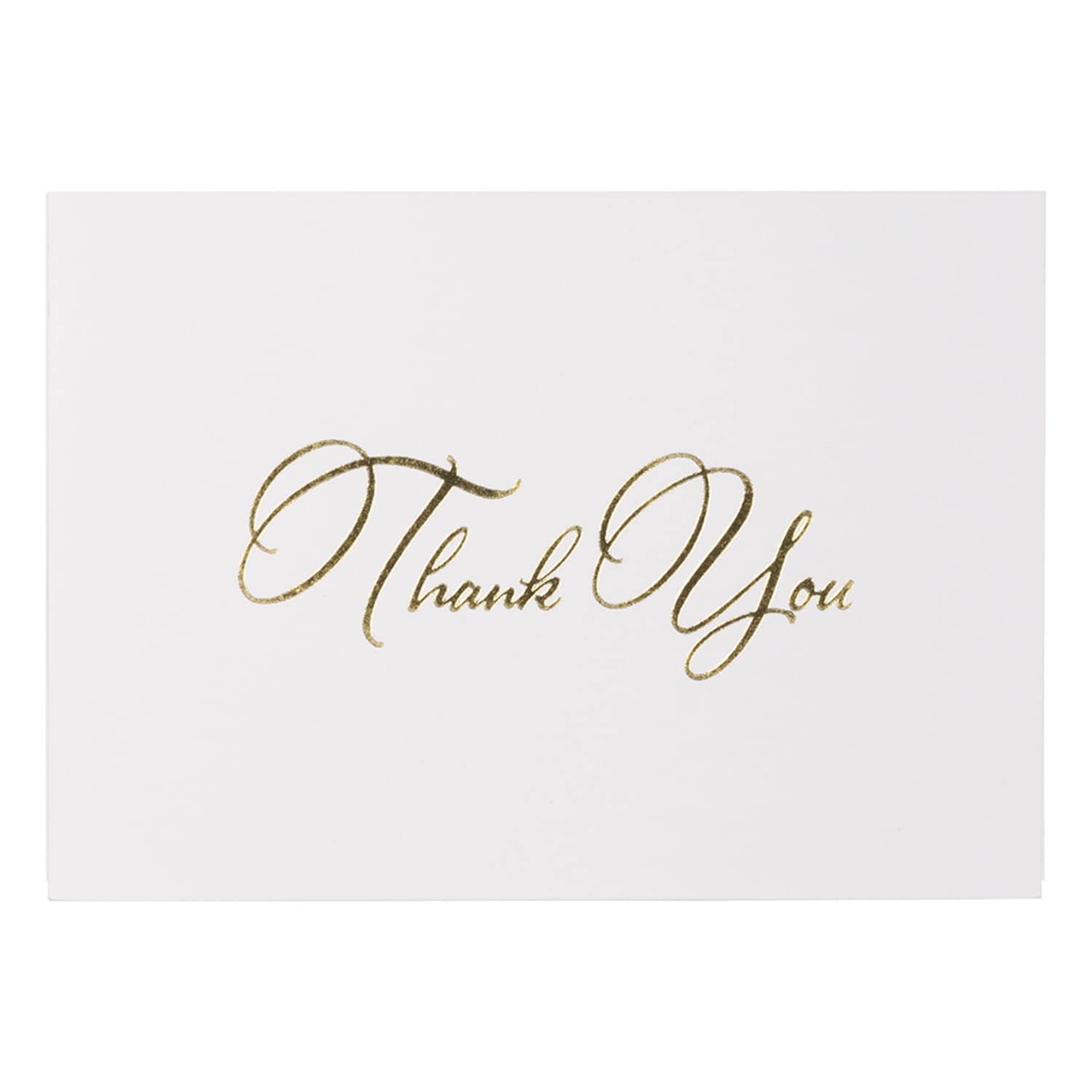 JAM Paper Thank You Card Set, Gold Stardream with Gold Script, Set Of 25 Cards And 25 Envelopes - Image 3