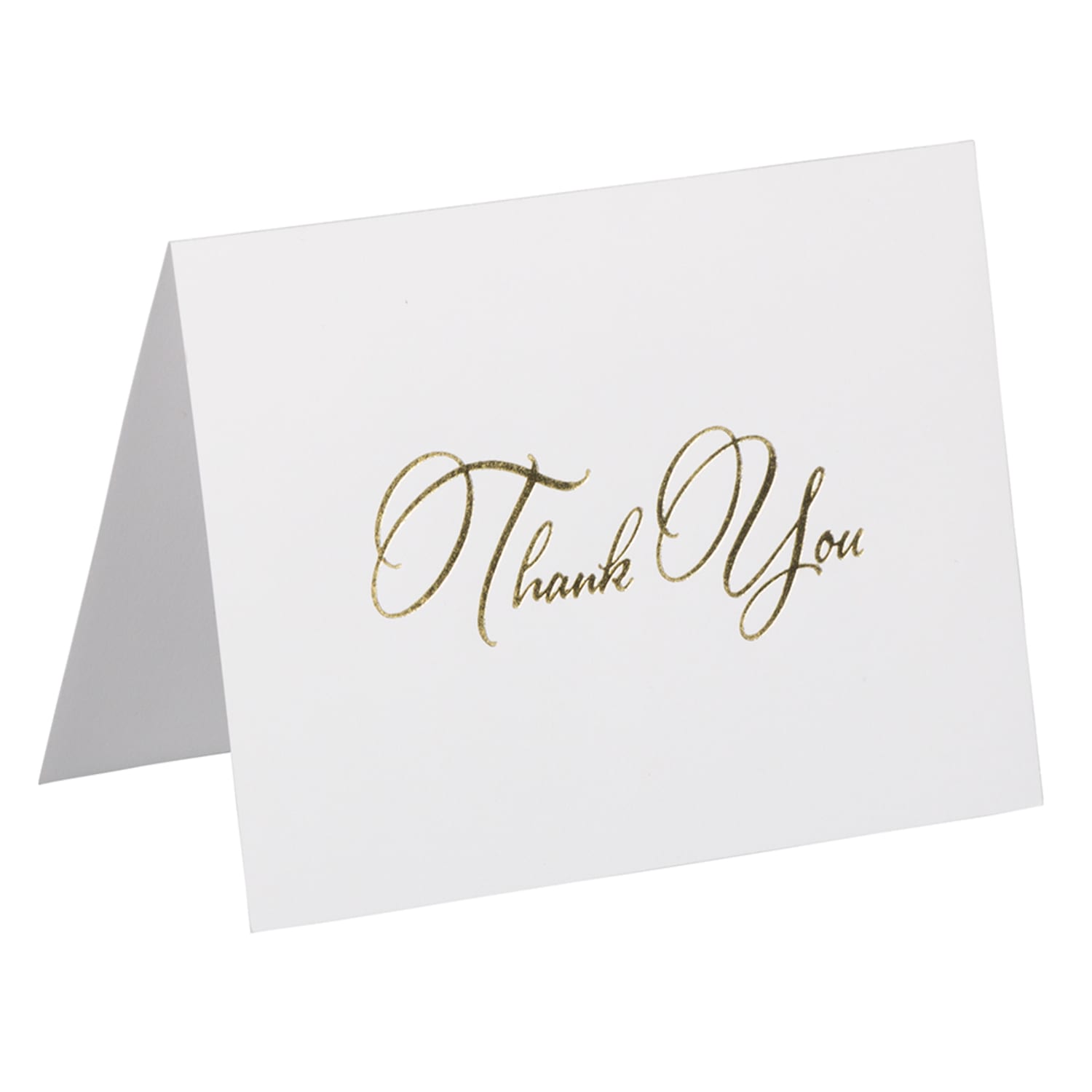JAM Paper Thank You Card Set, Gold Stardream with Gold Script, Set Of 25 Cards And 25 Envelopes - Image 4