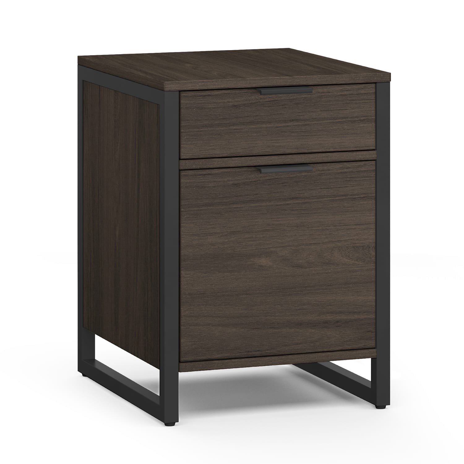 Elle Decor Lemont 18inD Vertical 2-Drawer File Cabinet, Natural Alder - Image 6