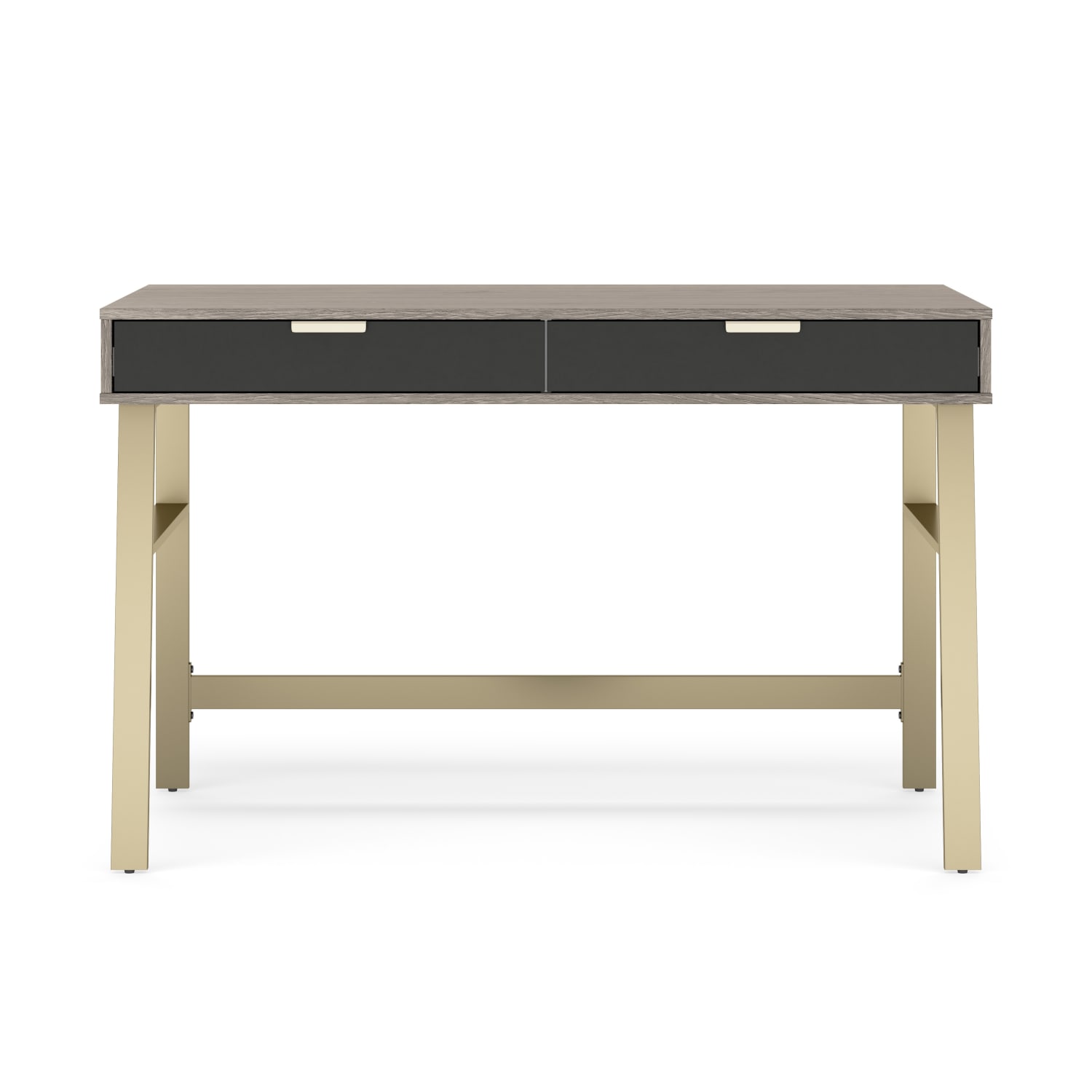 Whalen Devon 48inW Computer Desk, Harbor Oak - Image 5