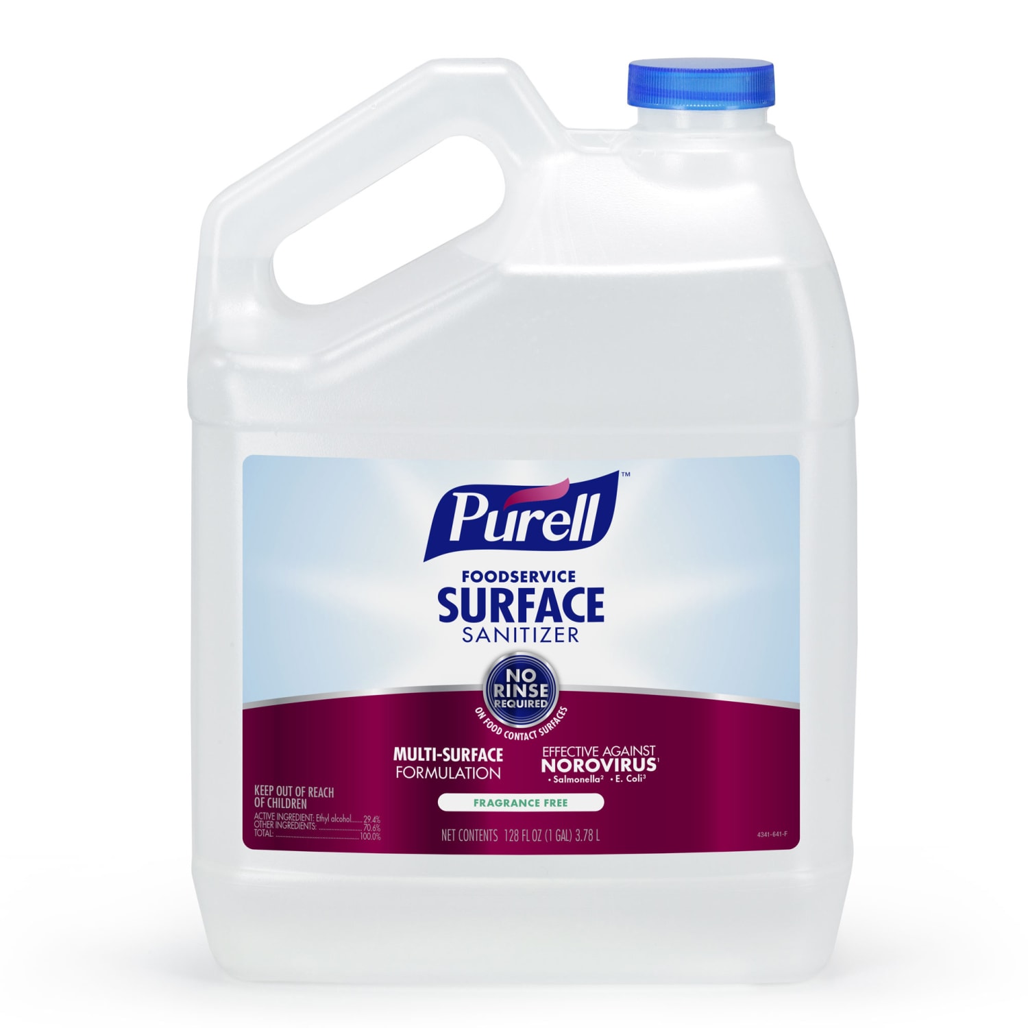 Purell Food Service Surface Sanitizer, Unscented, 139.2 Oz Bottle, Case Of 4 - Image 6