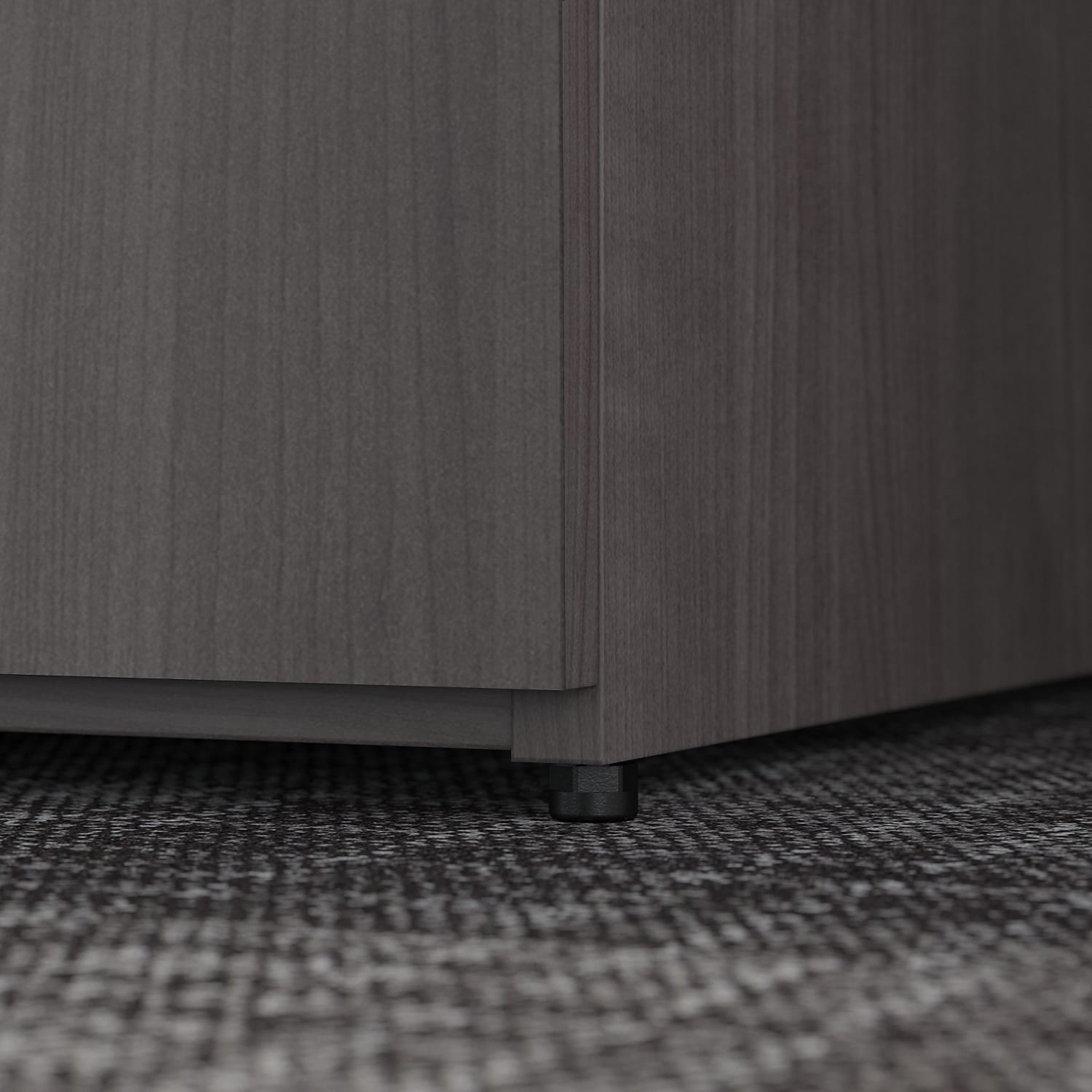 Bush Business Furniture Office 500 36inW Storage Cabinet With Doors, Storm Gray, Standard Delivery - Image 6