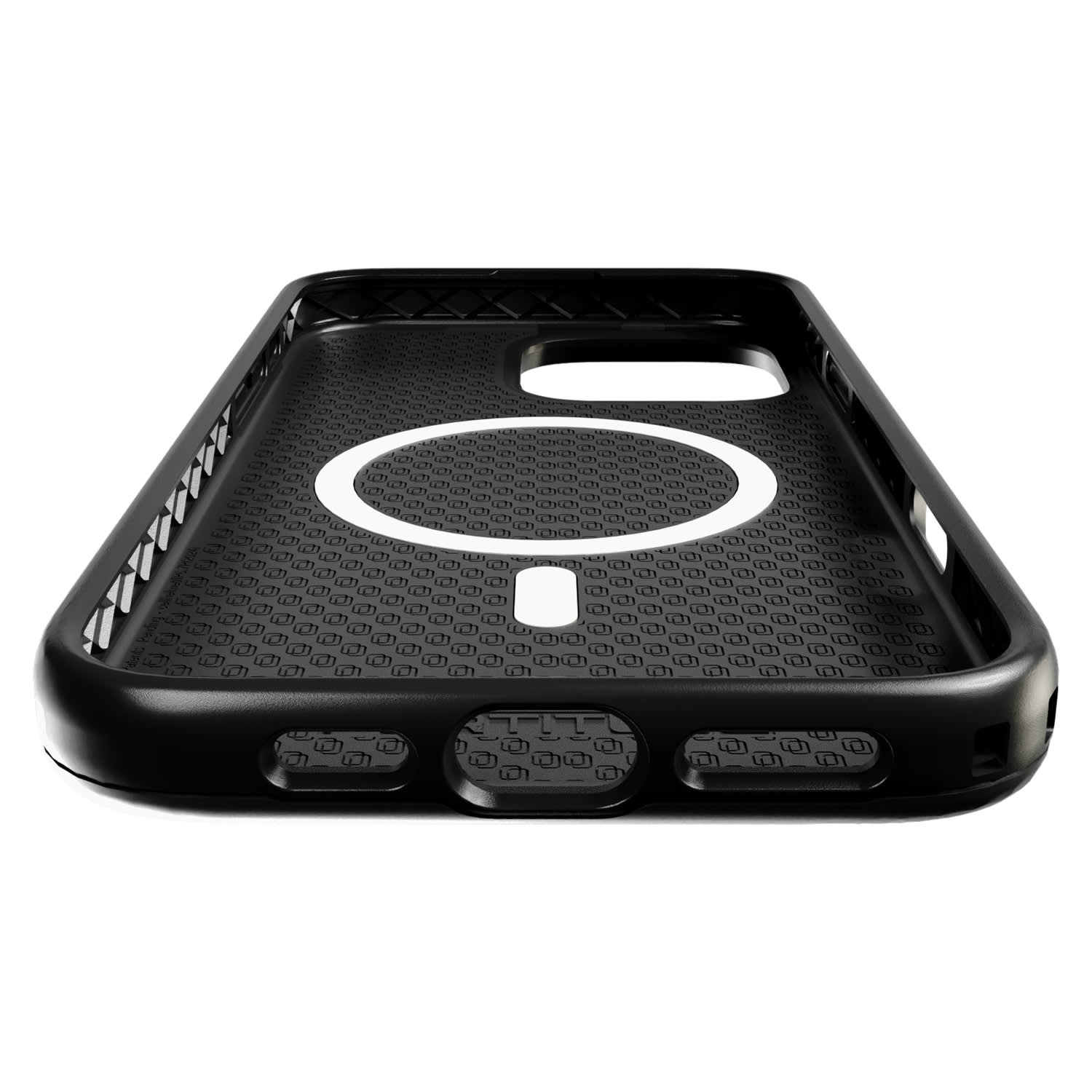cellhelmet Fortitude Series Case, For iPhone 16 Pro Max, Onyx Black, CF-107-BLK - Image 5