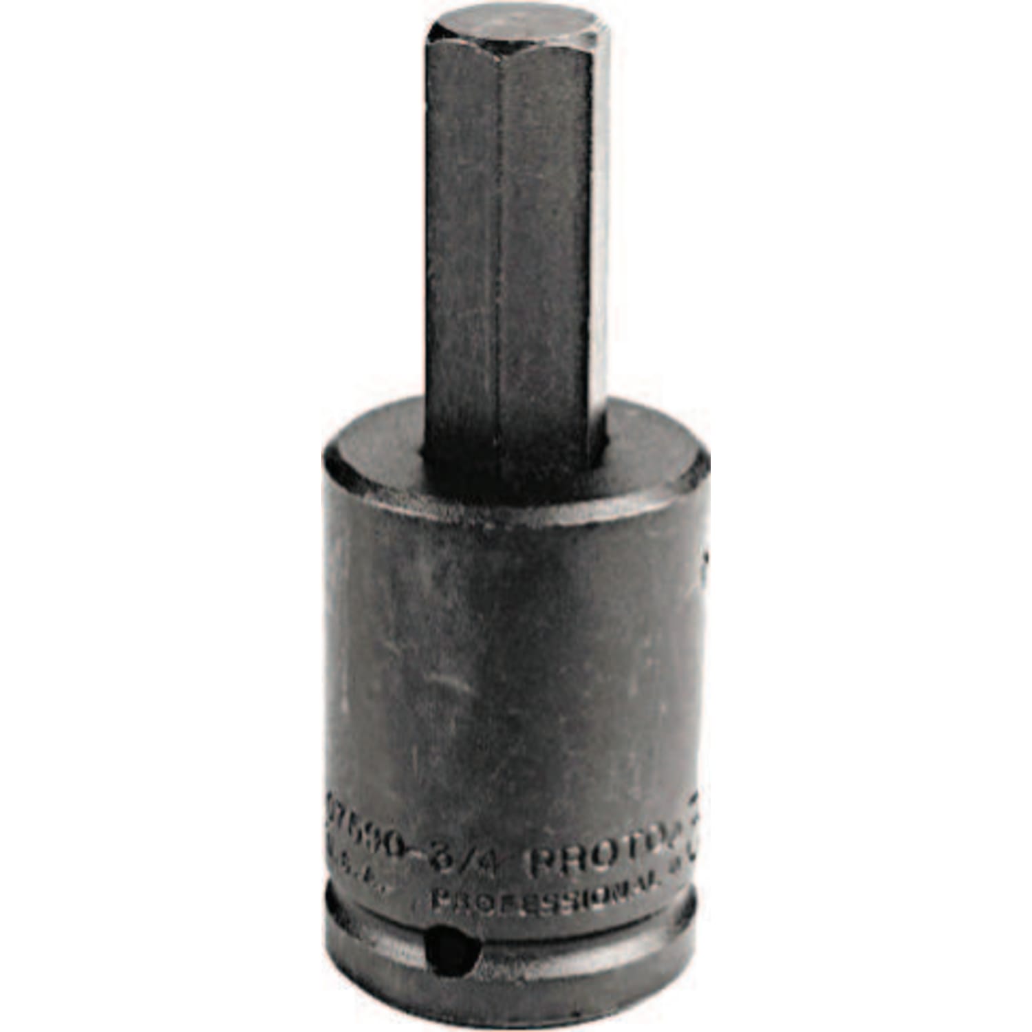 PROTO Hex Bit Socket, 3/8in Drive, 3/8in Bit