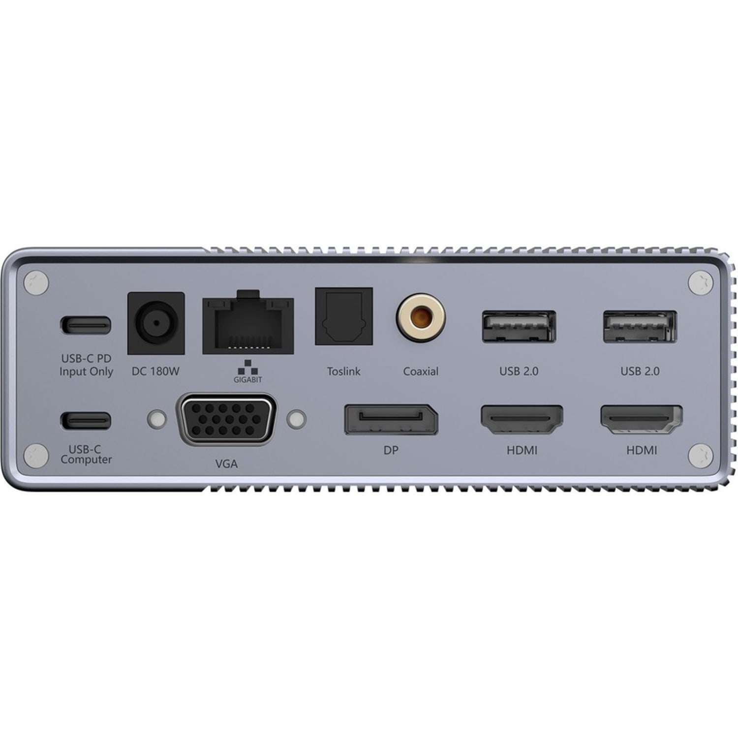 Targus HyperDrive Gen2 18-In-1 USB-C Hub For Notebook/Tablet PC, 1-7/10inH x 3-1/2inW x 3-1/2inD, Gray - Image 4