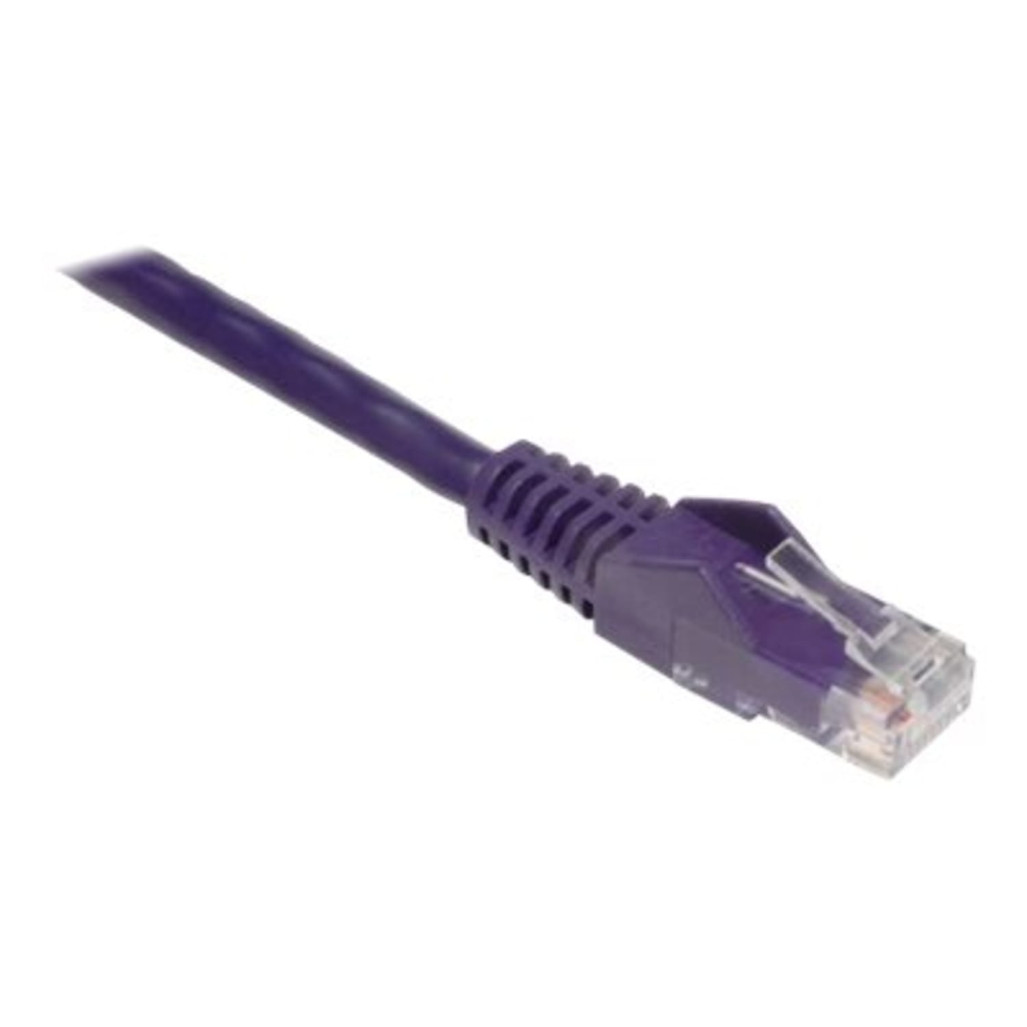Tripp Lite 3ft Cat6 Gigabit Snagless Molded Patch Cable RJ45 M/M Purple 3ft - Patch cable - RJ-45 (M) to RJ-45 (M) - 3 ft - UTP - CAT 6 - molded, snagless, stranded - purple - Image 3