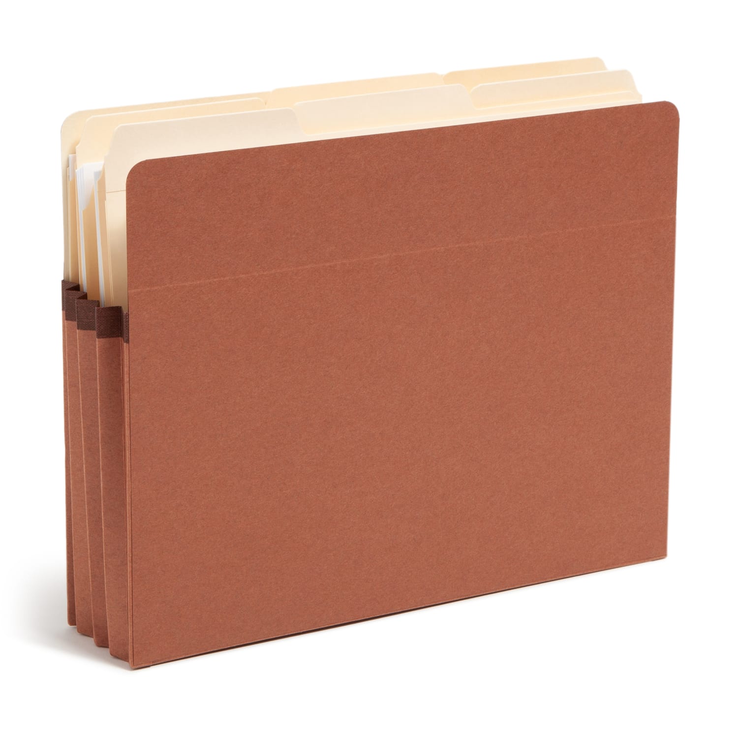 Smead Expanding File Pockets, 3 1/2in Expansion, 9 1/2in x 11 3/4in, 30% Recycled, Redrope, Pack Of 25 - Image 3