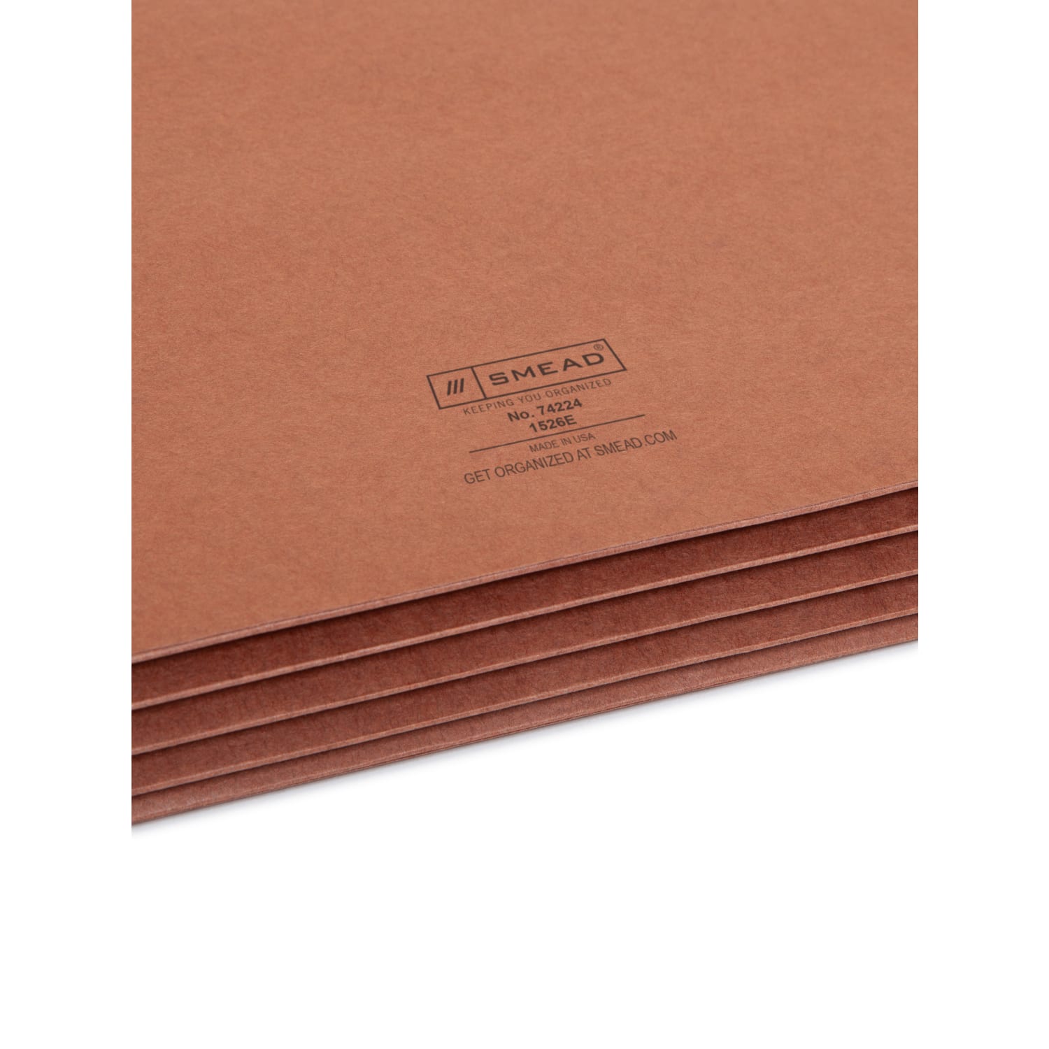 Smead Expanding File Pockets, 3 1/2in Expansion, 9 1/2in x 14 3/4in, 30% Recycled, Redrope, Pack Of 25 - Image 4