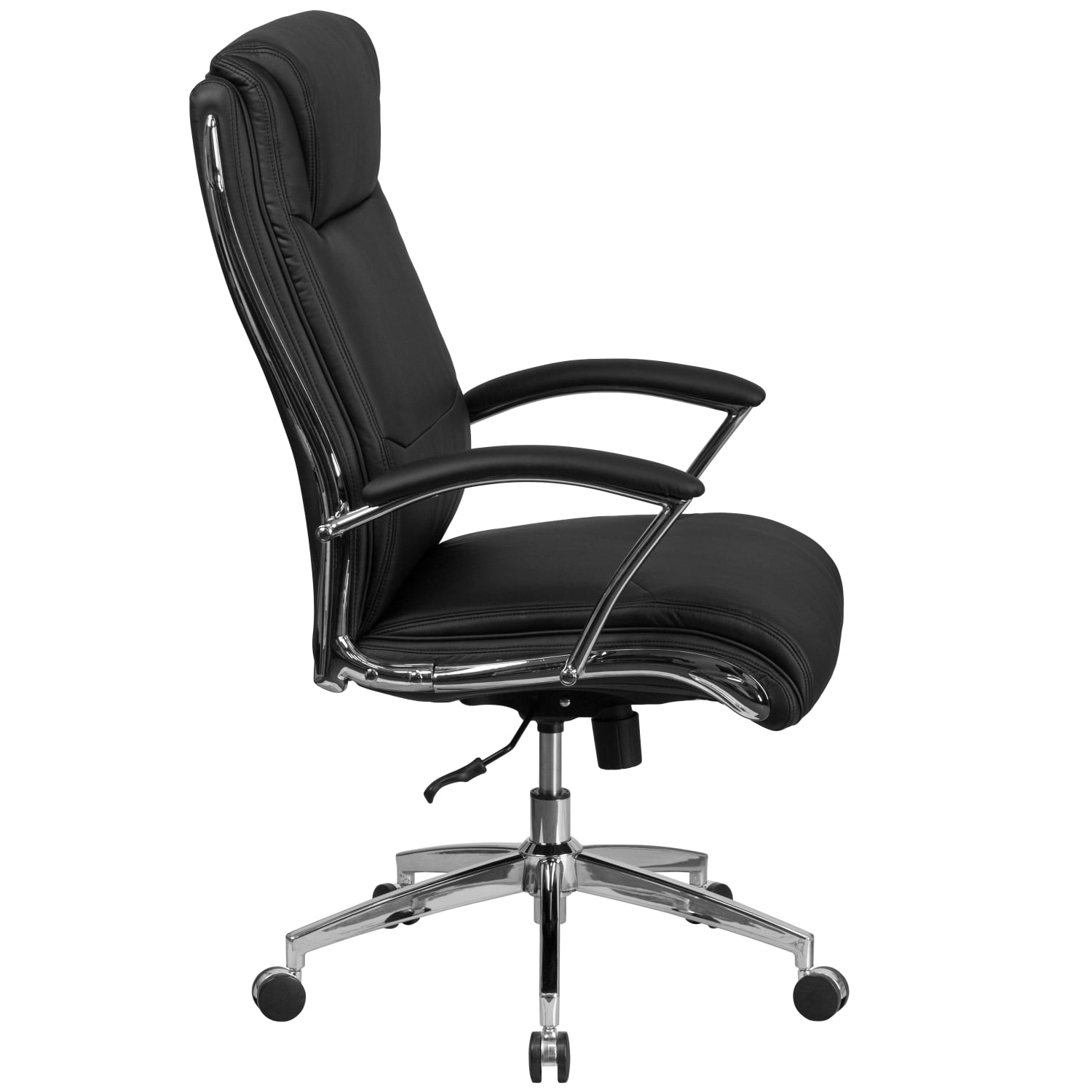 Flash Furniture Faux Leather HighBack Designer Smooth Executive Office Chair Black PopularChairscom Flash Furniture Faux Leather High Back Designer Smooth Executive Office Chair Black PopularChairscom