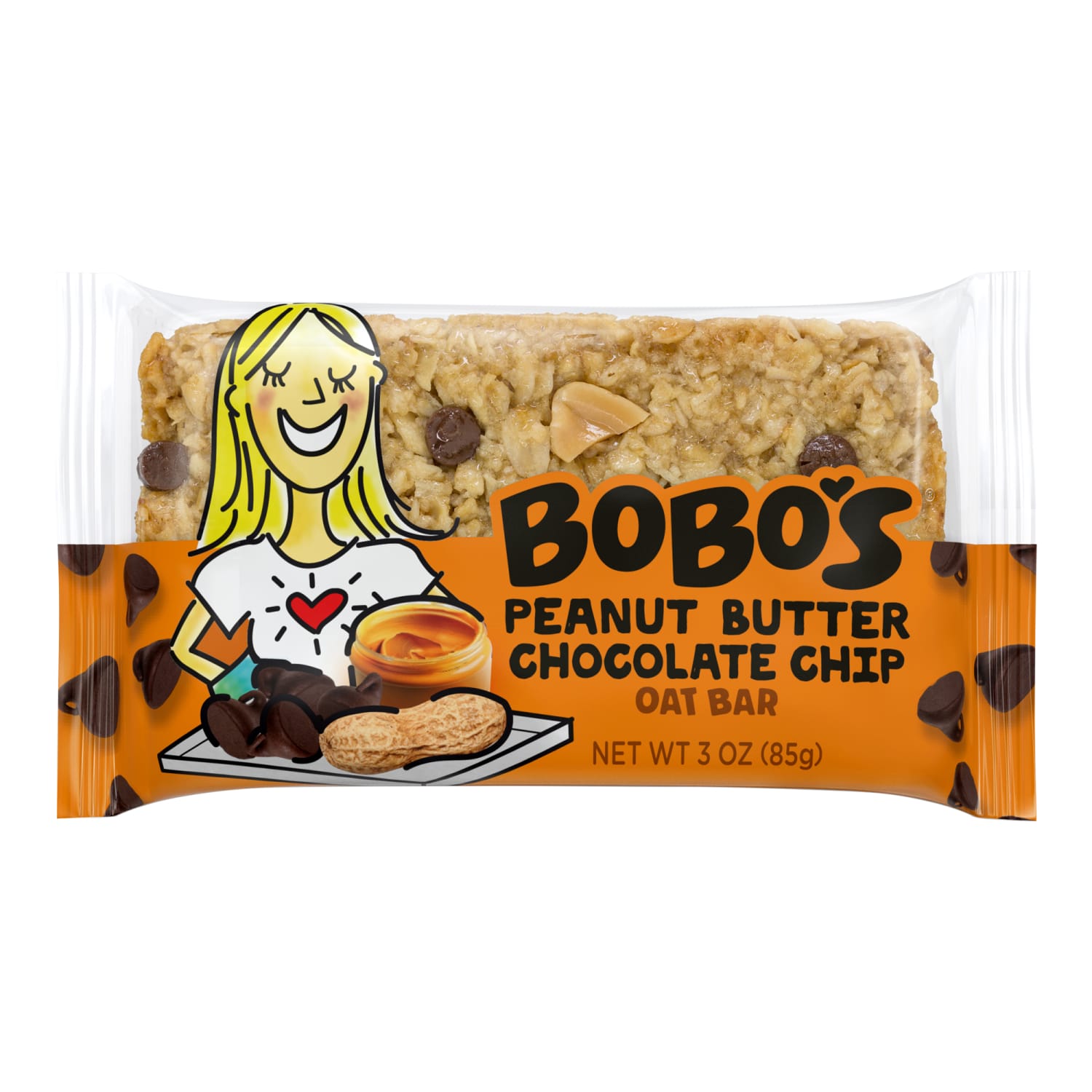 BOBOs Peanut Butter Chocolate Chip - 12-3 oz - Image 3