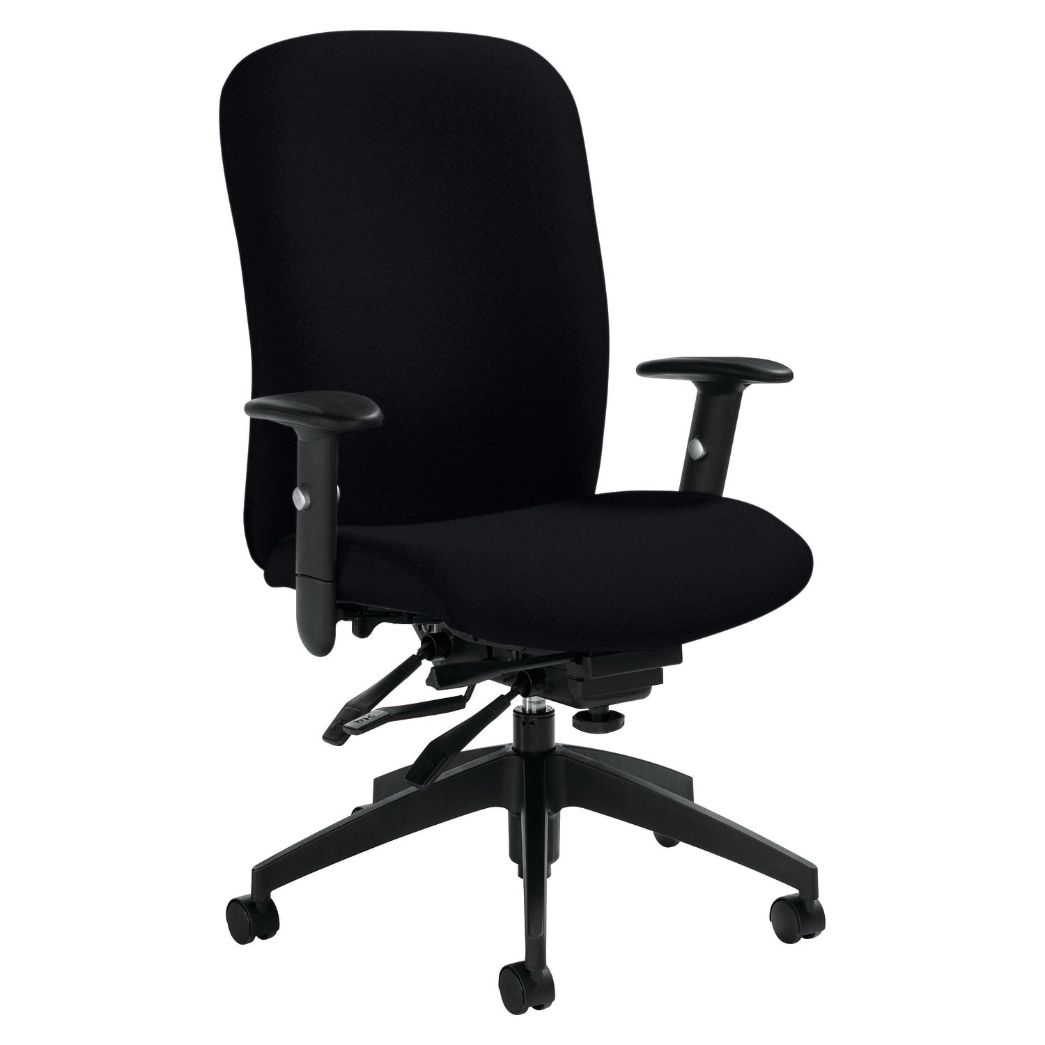 Global Truform Multi Tilter Chair High Back Black PopularChairscom