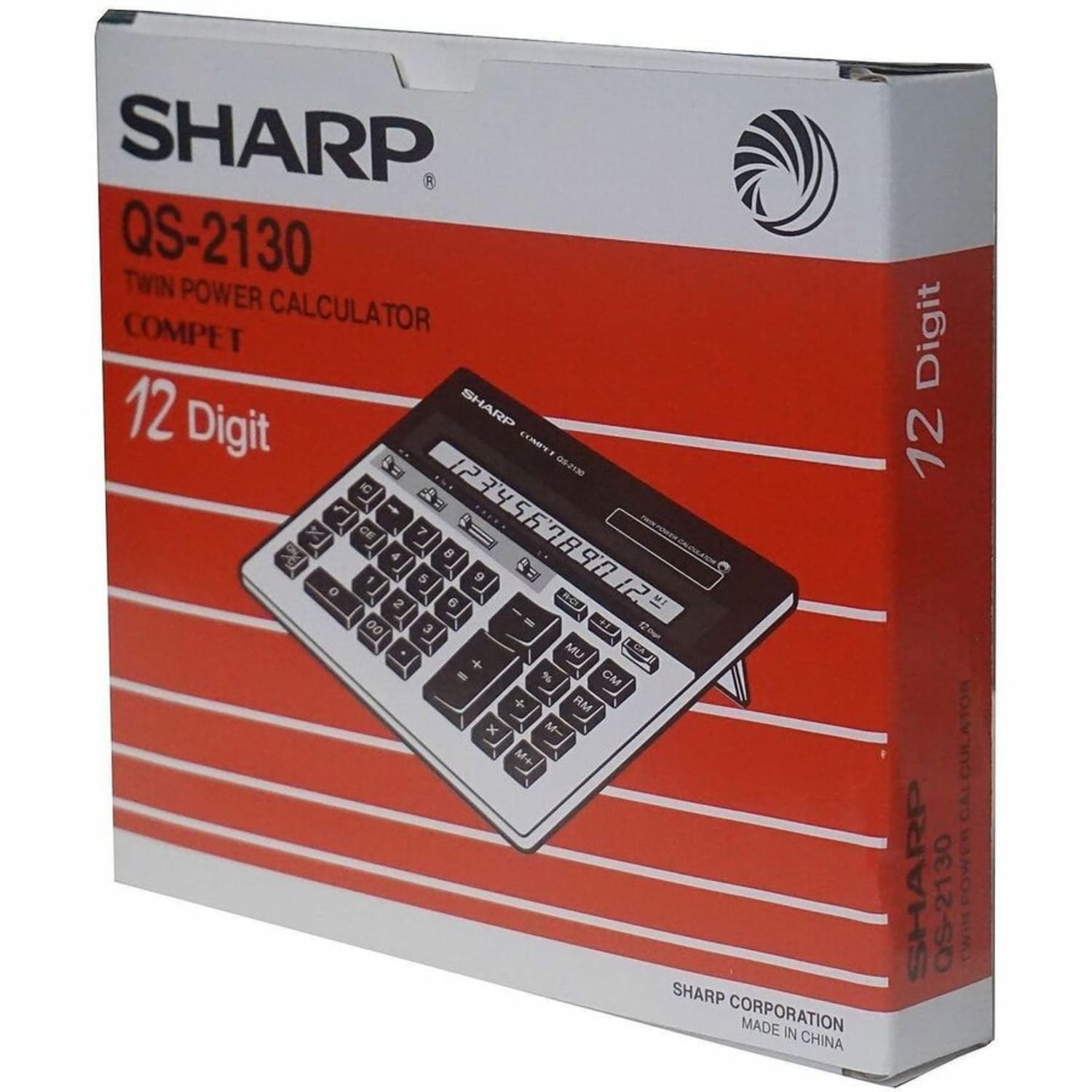 Sharp QS-2130 12-Digit Dual-Power Desktop Calculator - Image 6