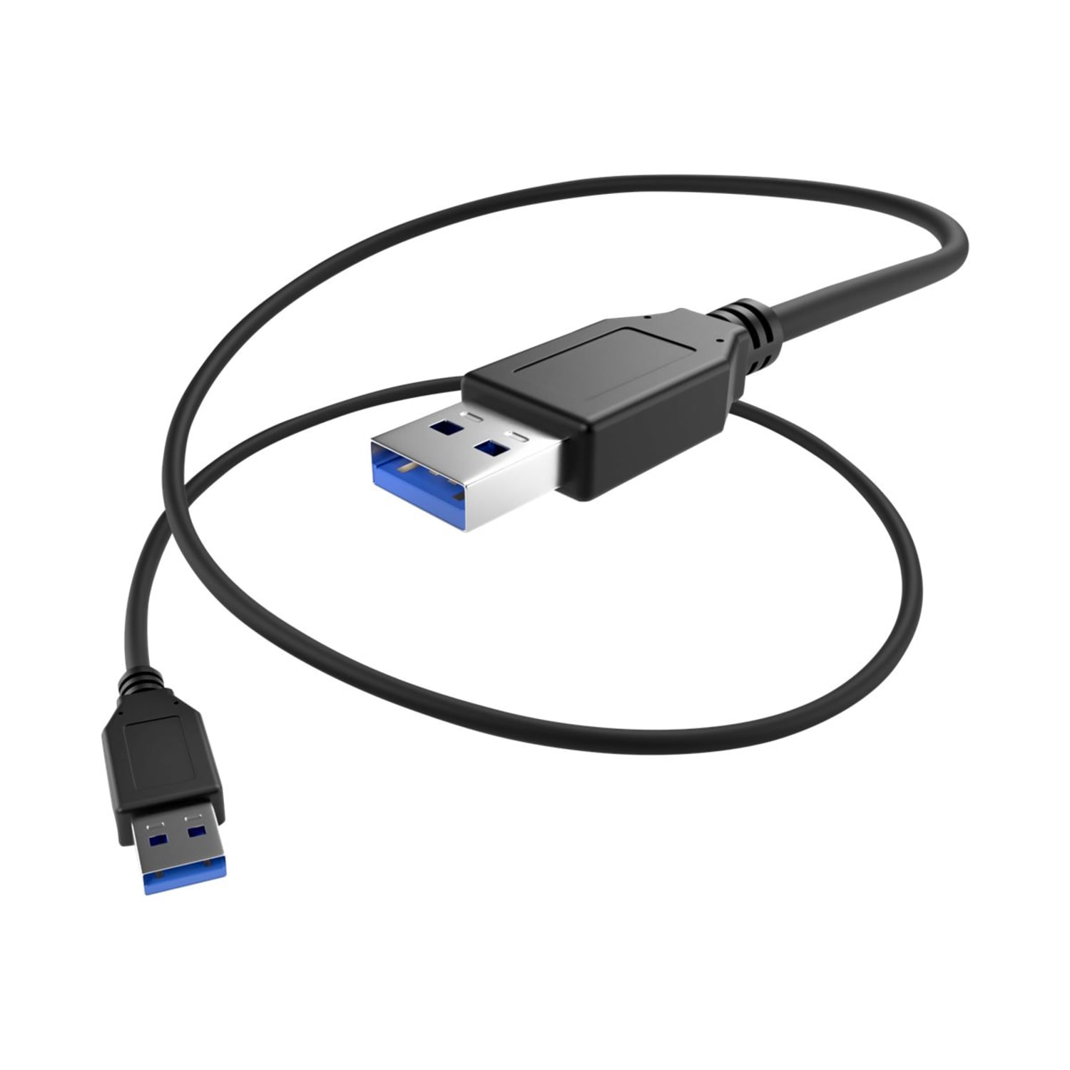 UNC Group - USB cable - USB Type A (M) to USB Type A (M) - USB 3.0 - 10 ft - black