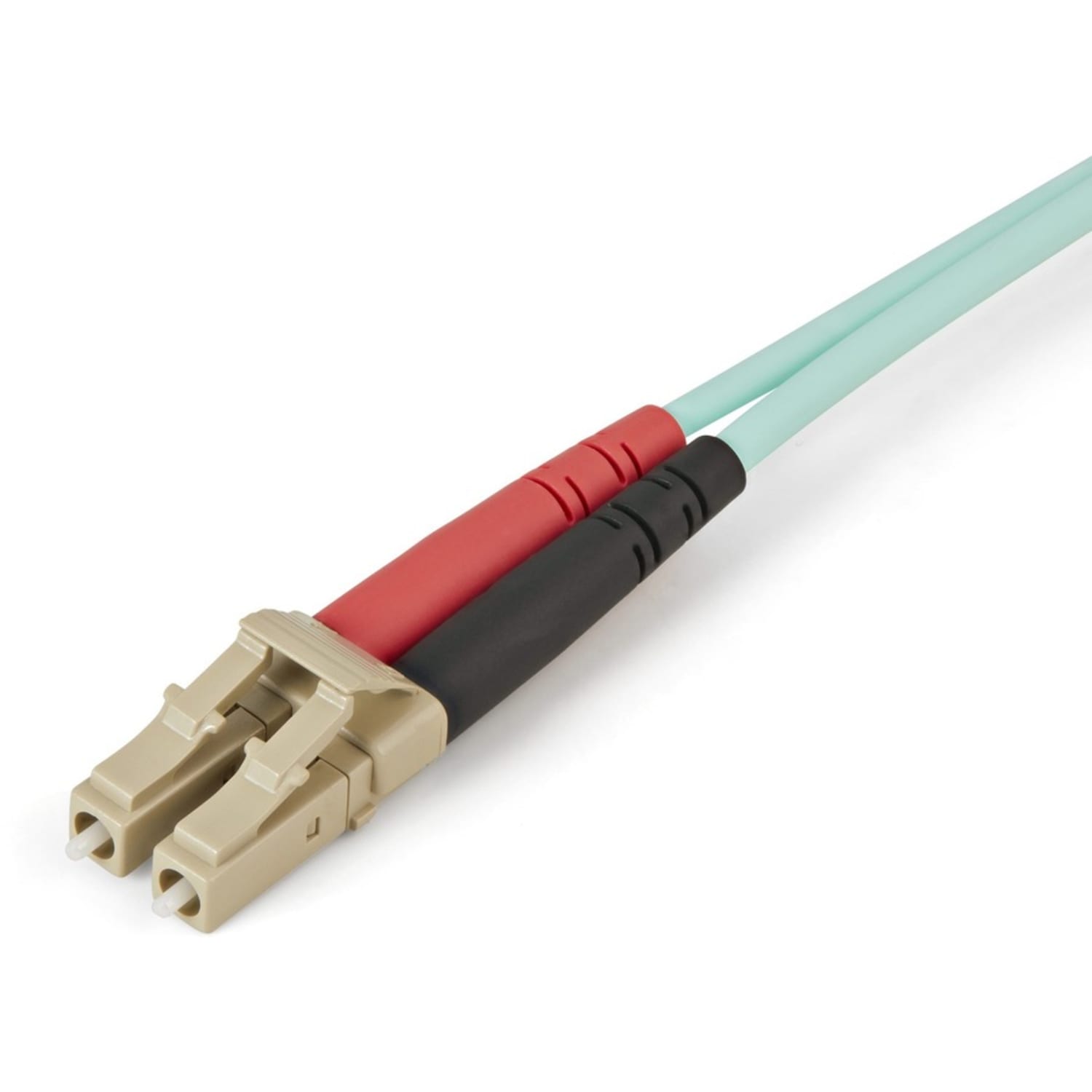 StarTech.com 2m (6ft) LC/UPC to LC/UPC OM4 Multimode Fiber Optic Cable, 50/125µm, 100G, Low Insertion Loss, LSZH Fiber Jumper Cord - Image 3