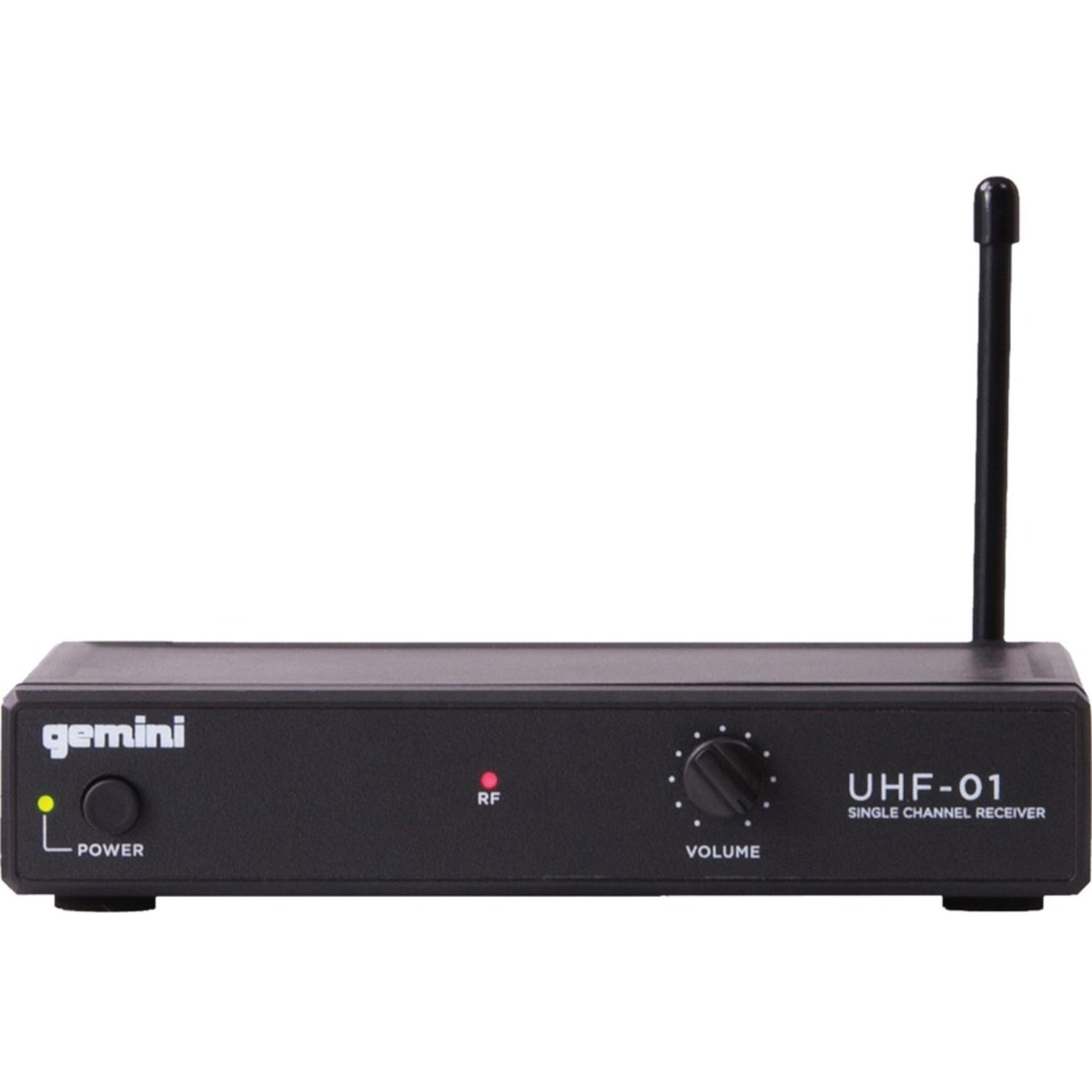 Gemini Sound UHF-01M-F1 SingleChannel UHF Wireless Microphone System with Handheld Microphone - 150 ft Operating Range - Image 4