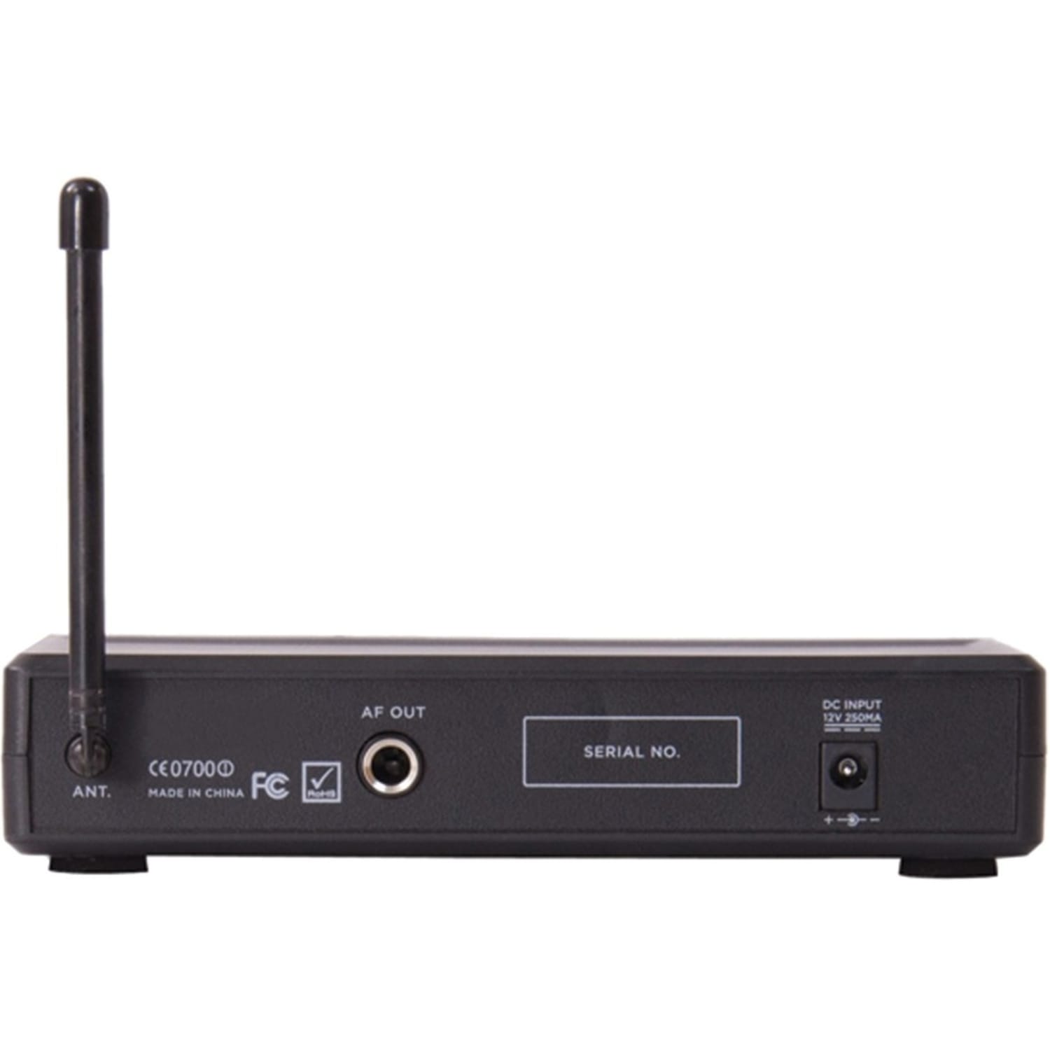 Gemini Sound UHF-01M-F1 SingleChannel UHF Wireless Microphone System with Handheld Microphone - 150 ft Operating Range - Image 5
