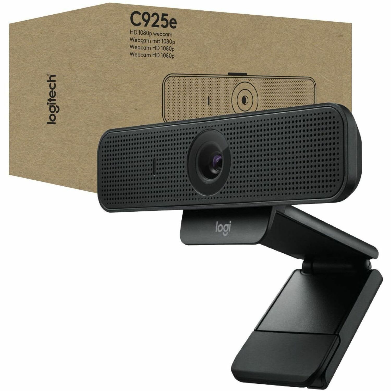Logitech Webcam, Black, C925e