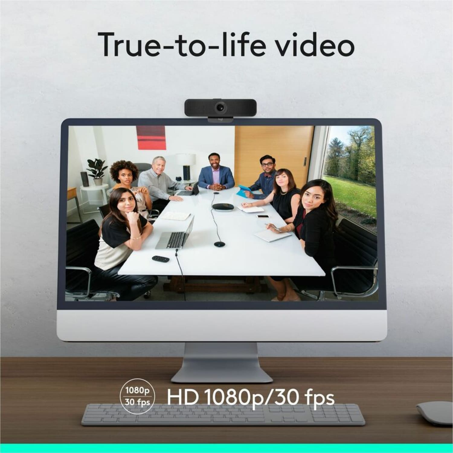 Logitech Webcam, Black, C925e - Image 3