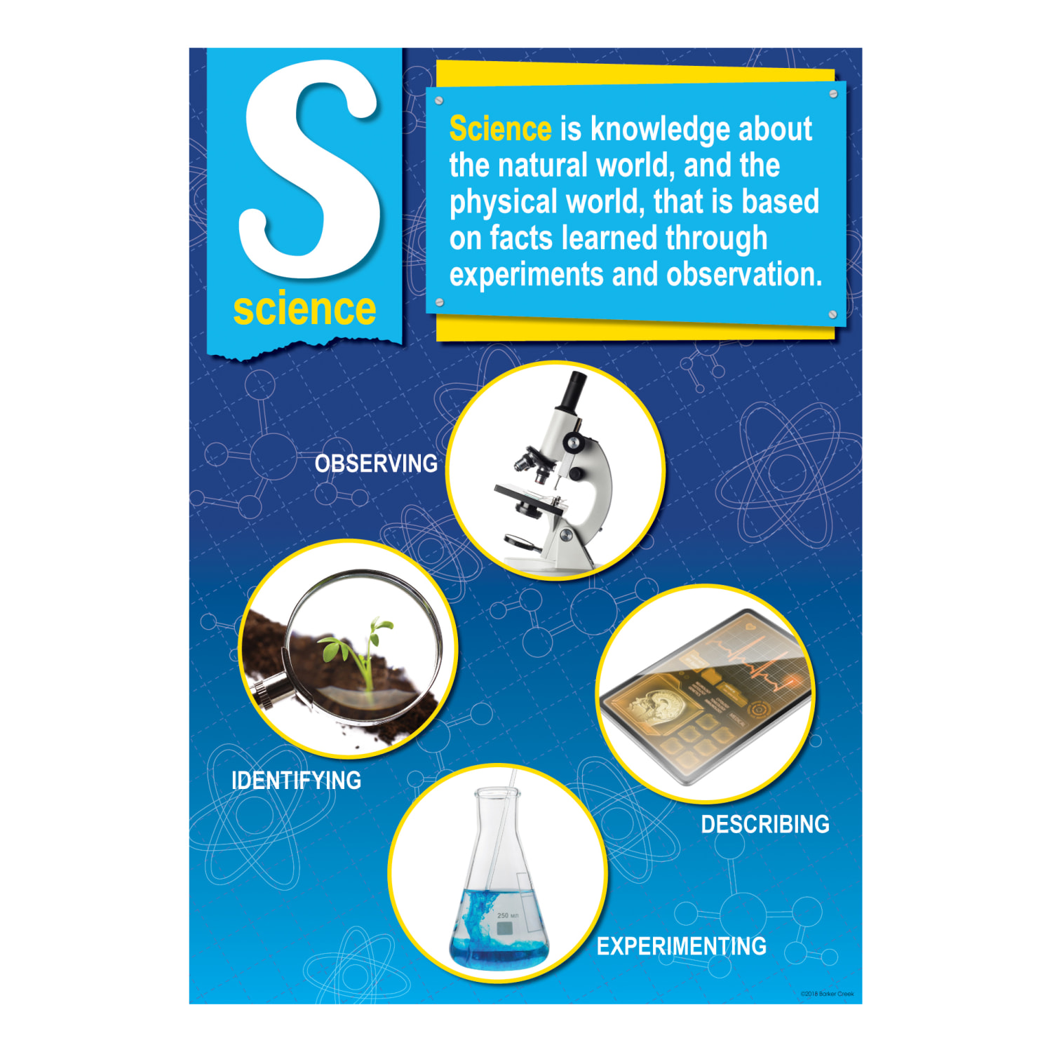 Barker Creek STEM Posters, 13-3/8in x 19in, Multicolor, Set Of 4 Posters - Image 3