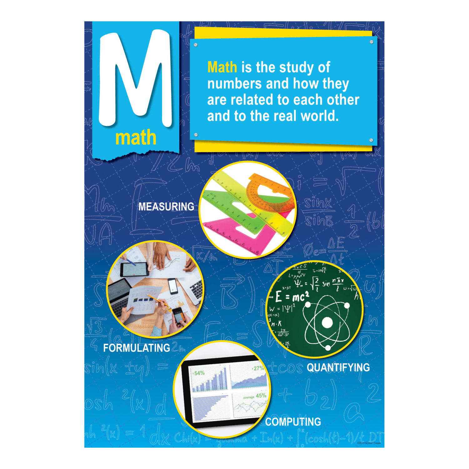 Barker Creek STEM Posters, 13-3/8in x 19in, Multicolor, Set Of 4 Posters - Image 6