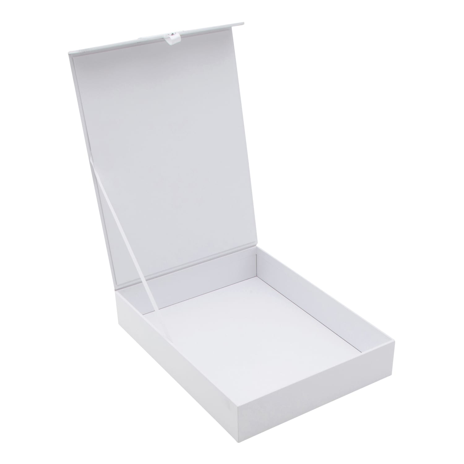 Realspace Standard-Duty Document Storage Box, 12in x 2-1/4in x 9-1/4in, White - Image 3