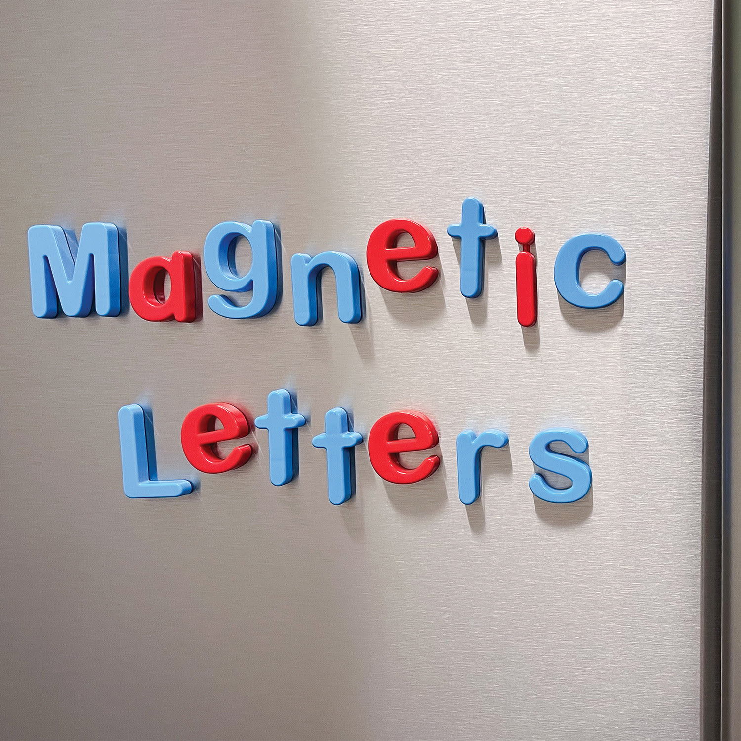 Teacher Created Resources Magnetic Letters Deluxe Set, Red/Blue - Image 6