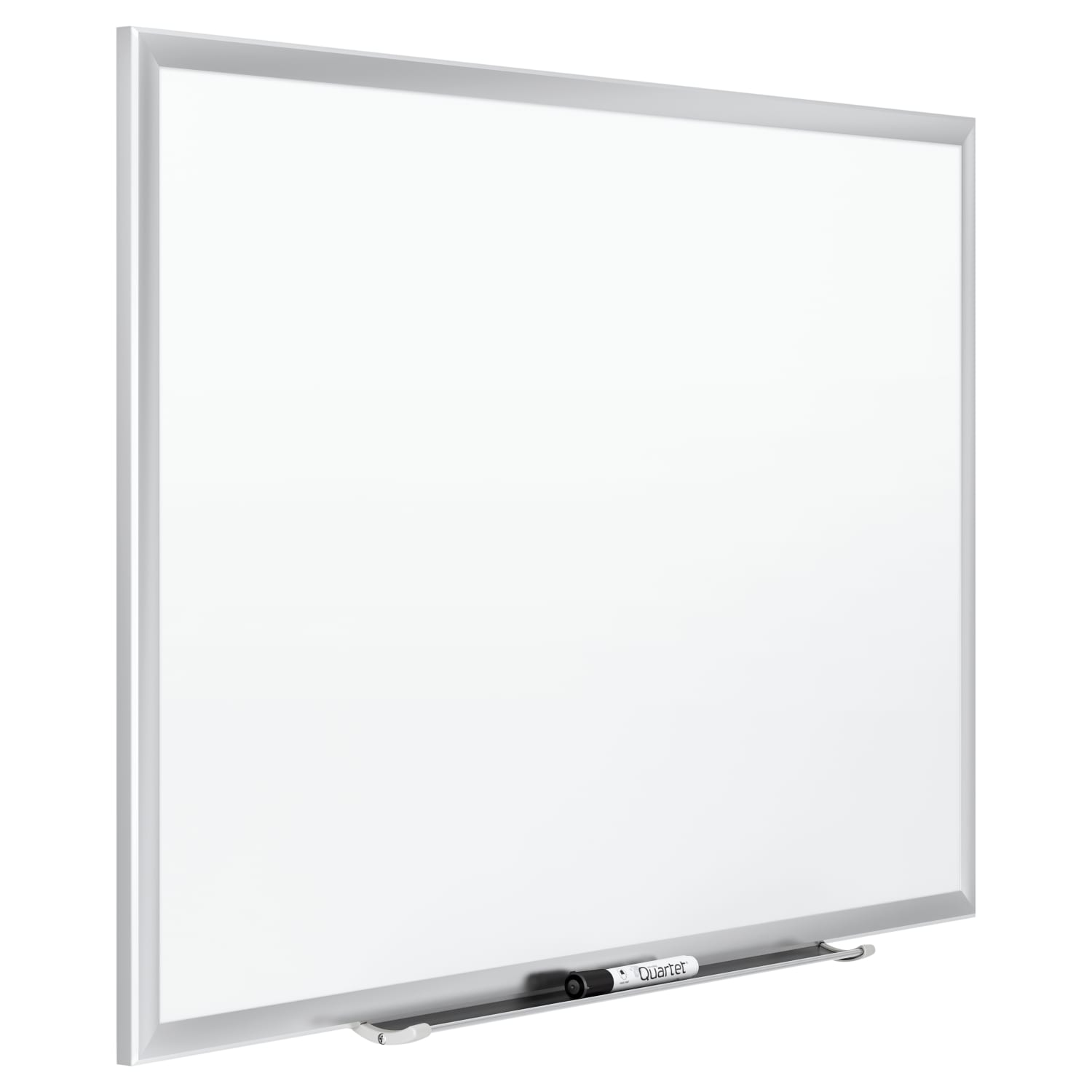 Quartet Magnetic Porcelain Dry-Erase Whiteboard, 24in x 36in, Aluminum Frame With Silver Finish - Image 3