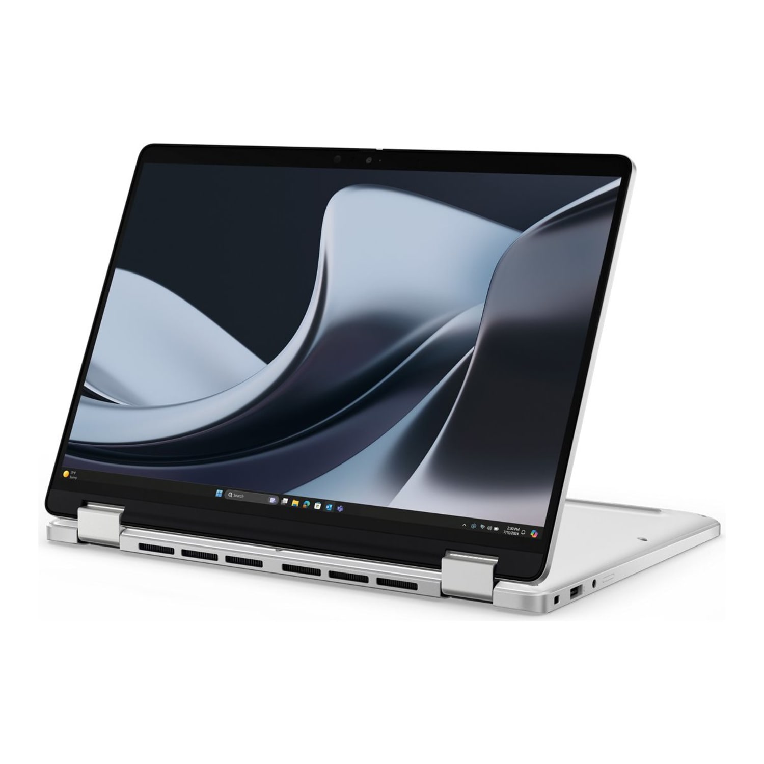 Dell Pro 14 Plus PB14255 14in Clamshell Copilot+ PC Notebook, 60Hz, AMD Ryzen AI 7 PRO 350, 32GB, 512GB SSD, Platinum Silver, Windows 11 Pro - Image 3
