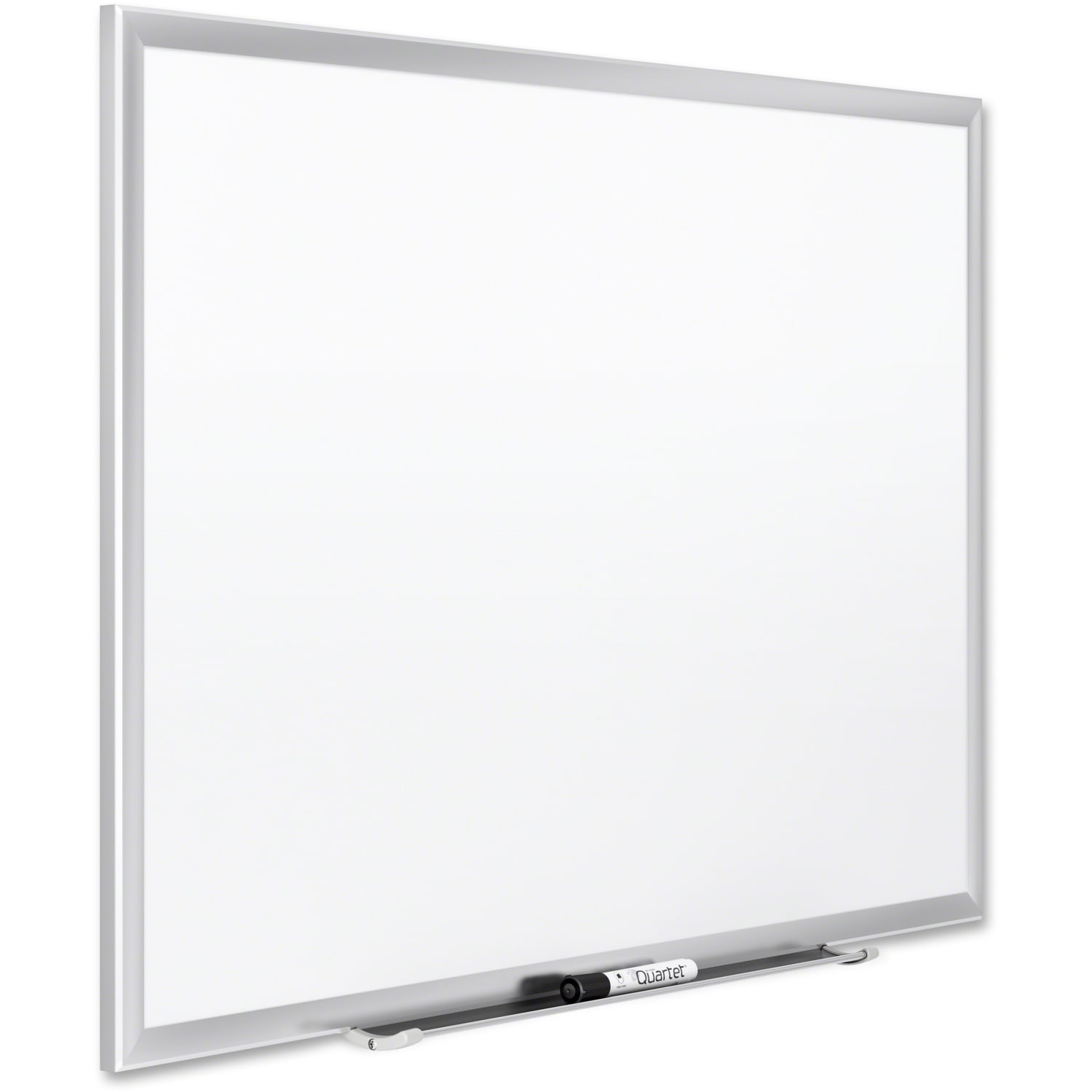 Quartet Magnetic Porcelain Dry-Erase Whiteboard, 36in x 48in, Aluminum Frame With Silver Finish - Image 3