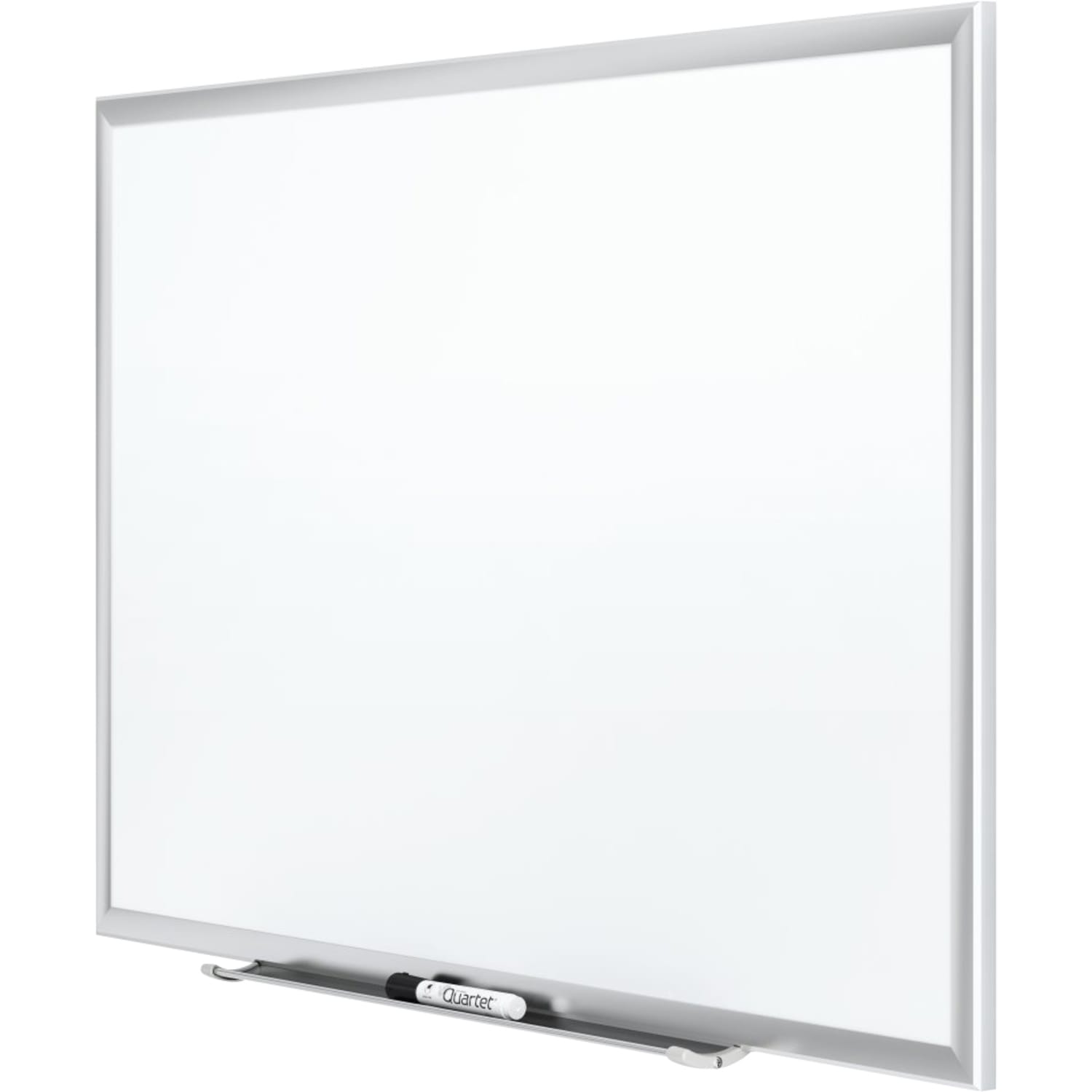 Quartet Magnetic Porcelain Dry-Erase Whiteboard, 36in x 48in, Aluminum Frame With Silver Finish - Image 4
