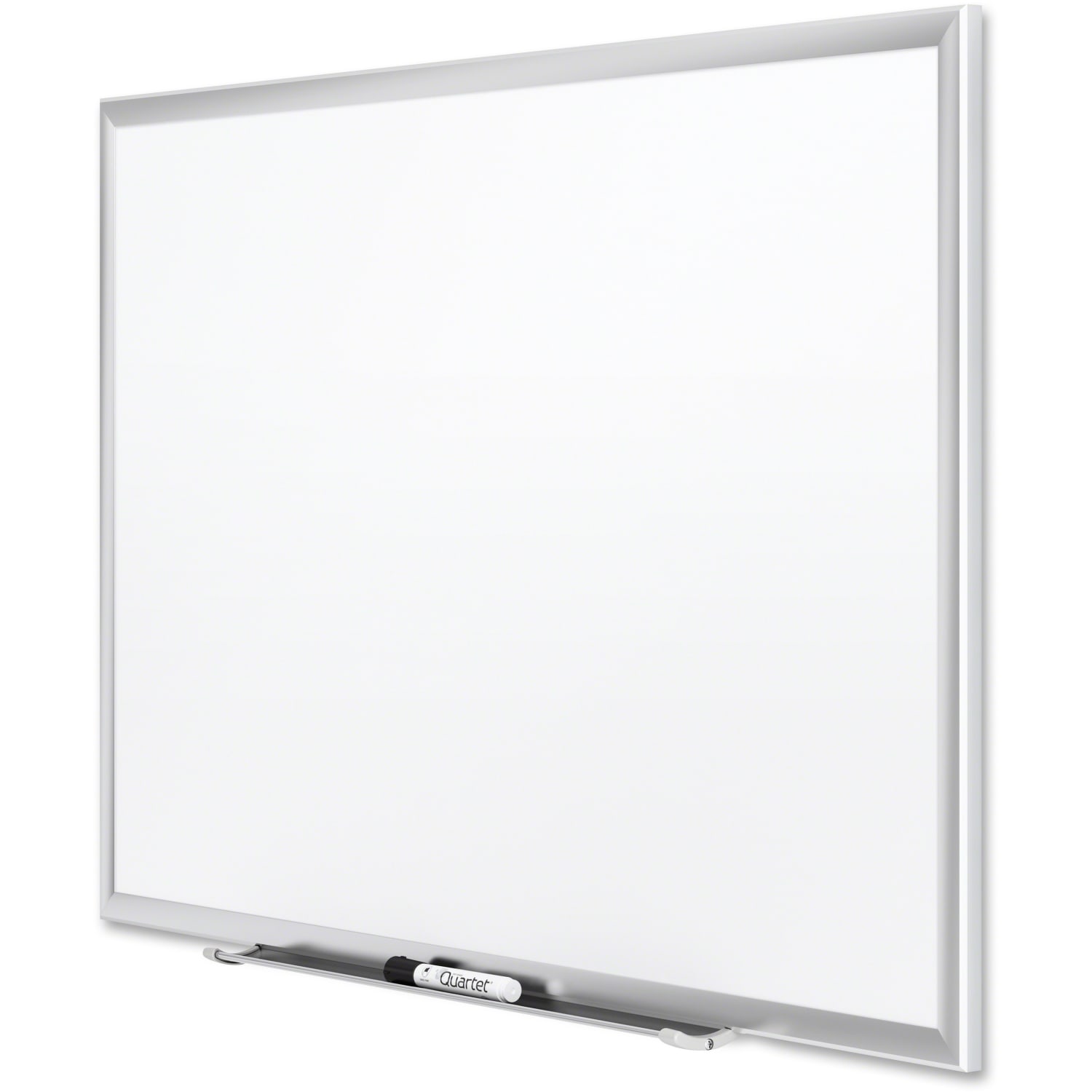 Quartet Magnetic Porcelain Dry-Erase Whiteboard, 48in x 72in, Aluminum Frame With Silver Finish - Image 4