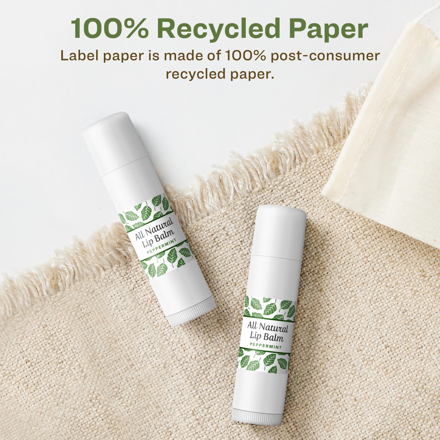 Avery Recycled Paper Labels, 94103-EWMP50, Square, 1in x 1in, White, Pack Of 2400 - Image 3