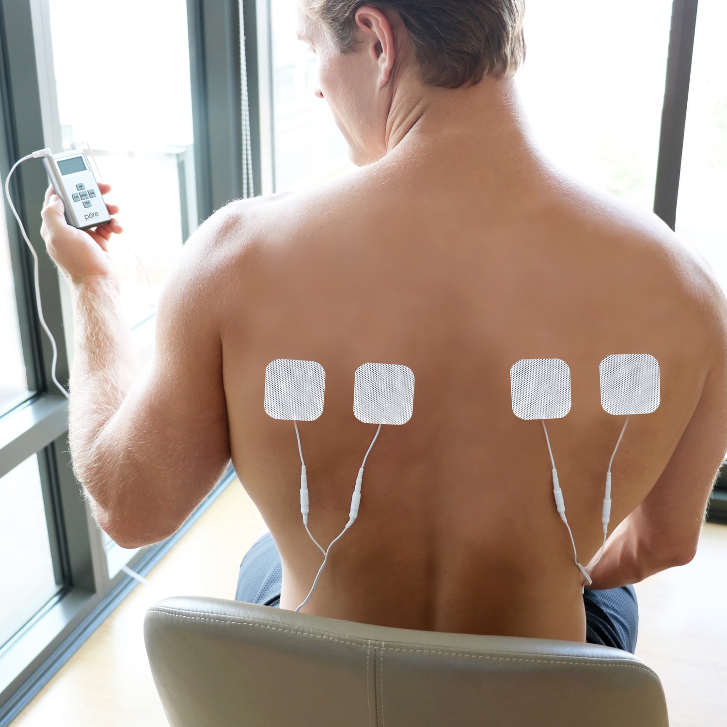 Pure Enrichment PurePulse Pro Advanced TENS Unit, White - Image 3