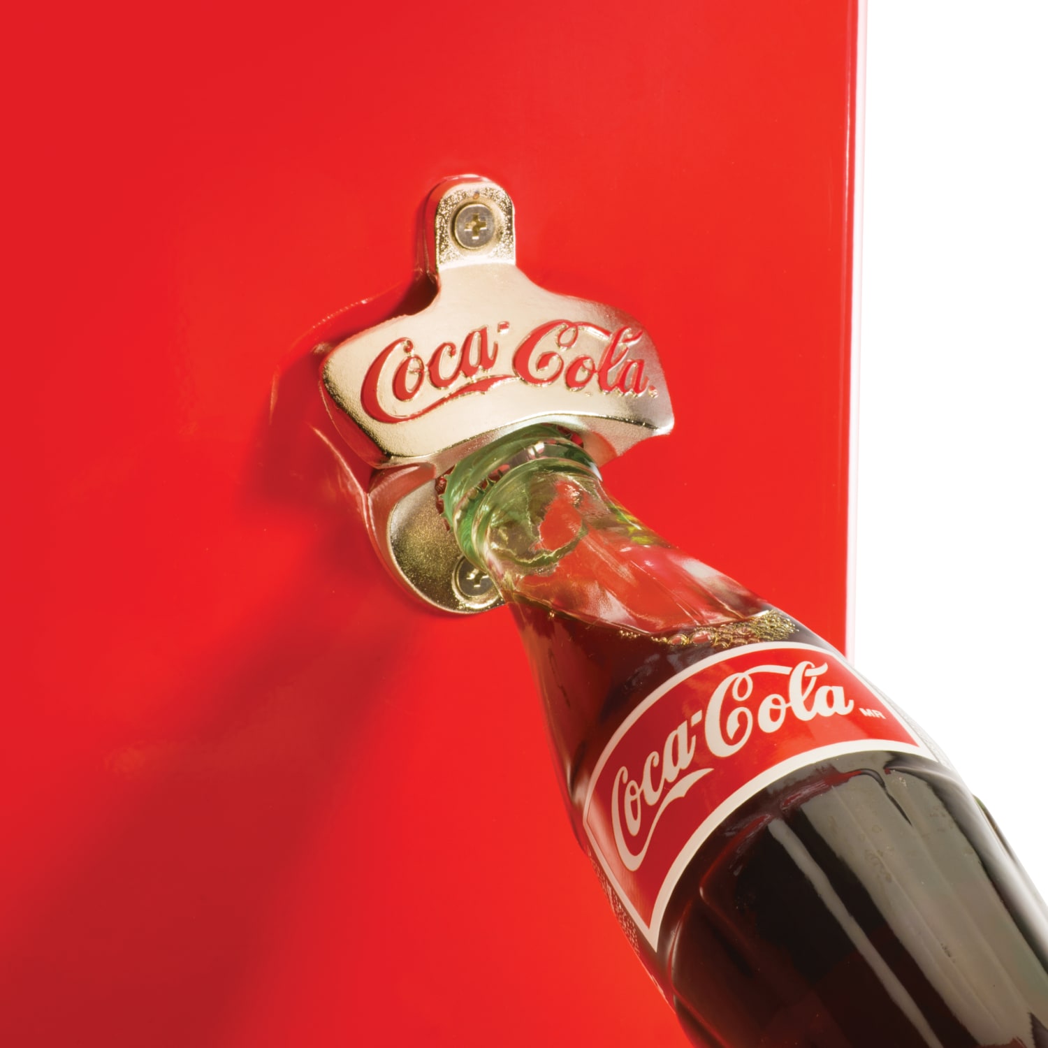 Coca-Cola 3.2 Cu. Ft. Refrigerator With Freezer, Red - Image 6