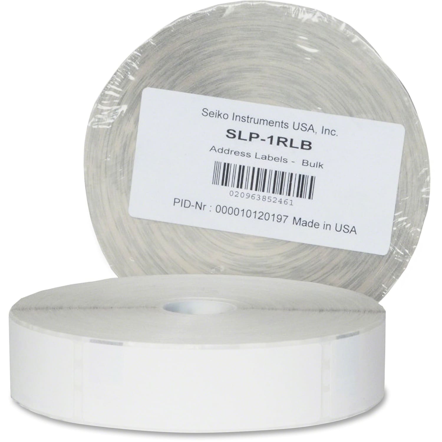 Seiko Direct Thermal Address Labels, SKPSLP1RLB, Rectangle, 3 1/2inW x 2 1/8inL, White, Roll of 1,000 Labels - Image 3