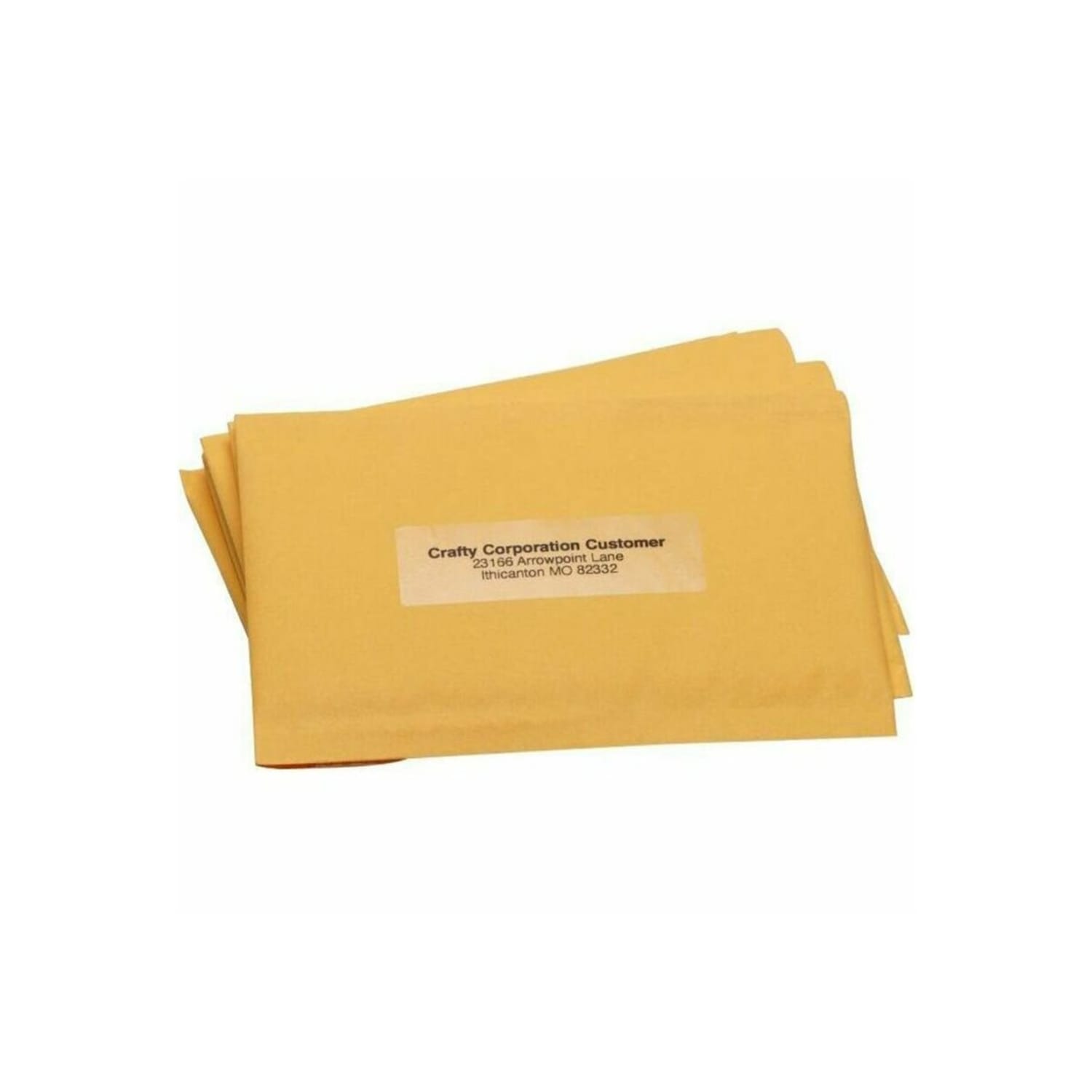 Seiko Address Labels, 2434165, 3.5inW x 1 1/8inL, 130 Per Roll, Clear - Image 3