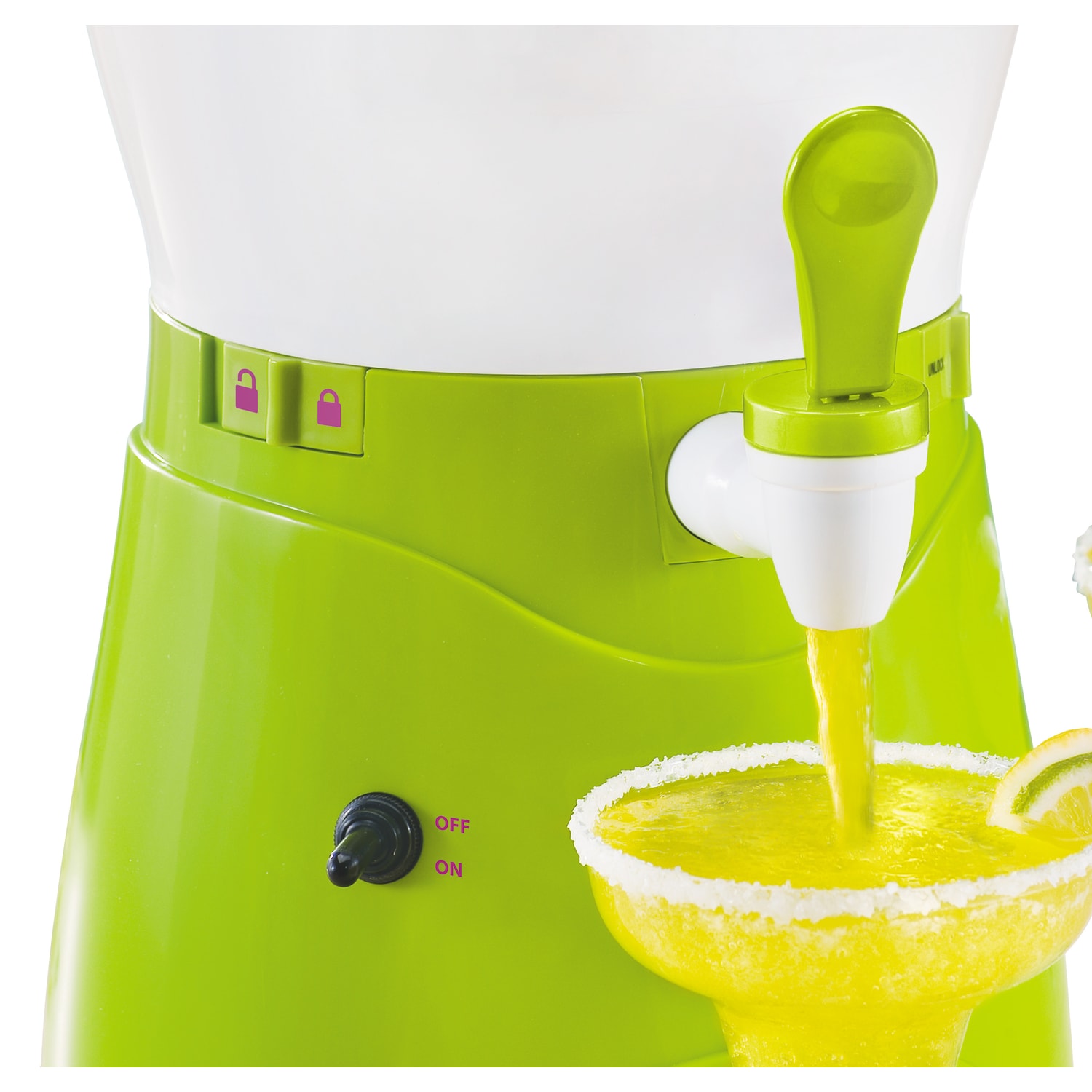 Taco Tuesday 1-Gallon AC/DC Tailgater Party Frozen Margarita & Slush Machine, Green - Image 3