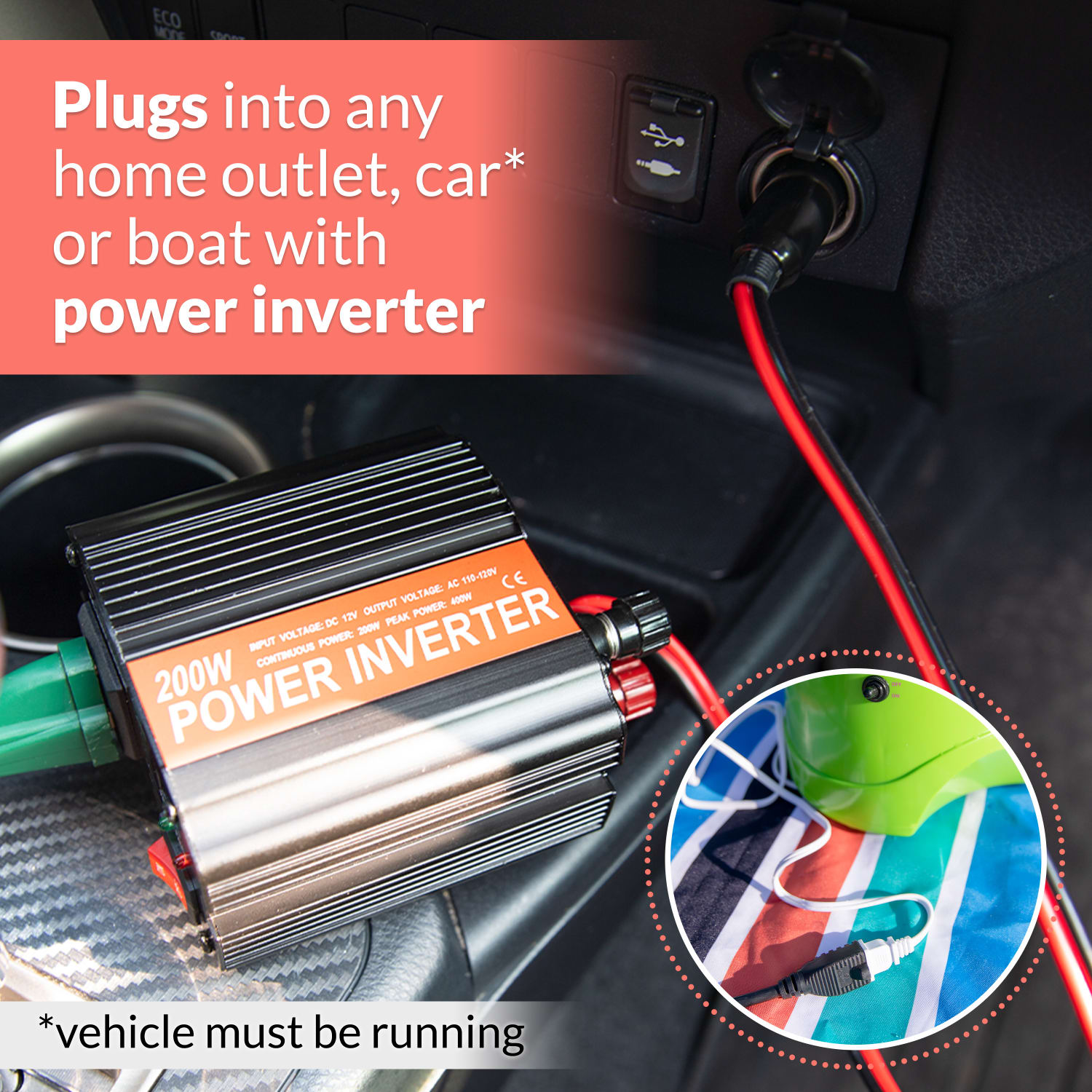 Taco Tuesday 1-Gallon AC/DC Tailgater Party Frozen Margarita & Slush Machine, Green - Image 6