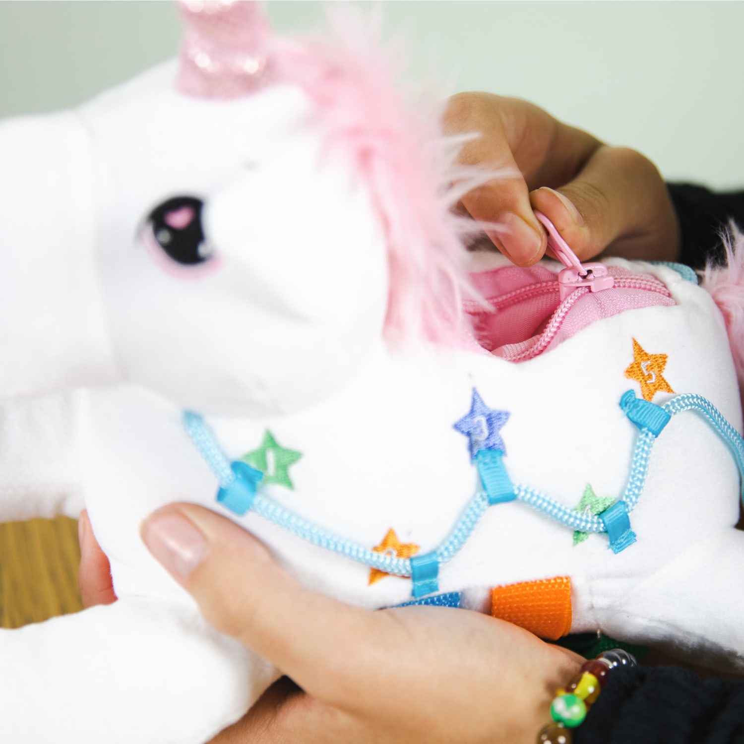 Bouncyband Busy Bee Sensory Activity Toy, 12in, Unicorn - Image 6
