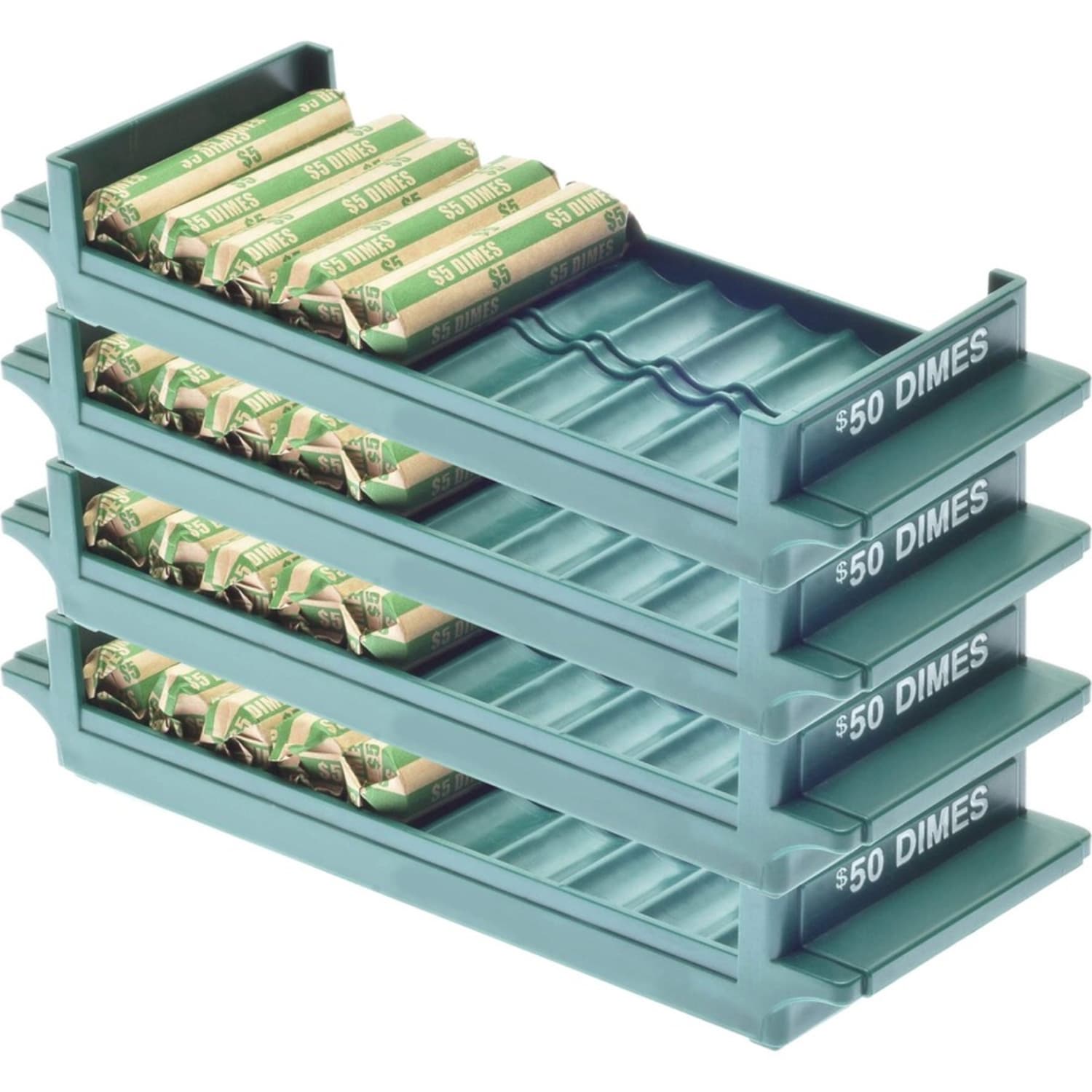 Nadex Coins 4 Pack Rolled Coin Trays - Multi - Image 4