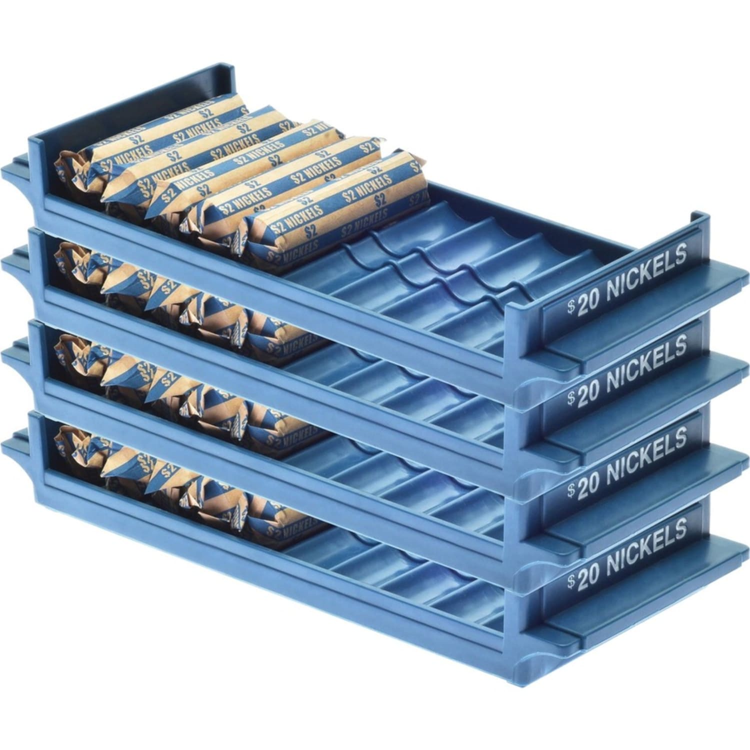Nadex Coins 4 Pack Rolled Coin Trays - Multi - Image 5