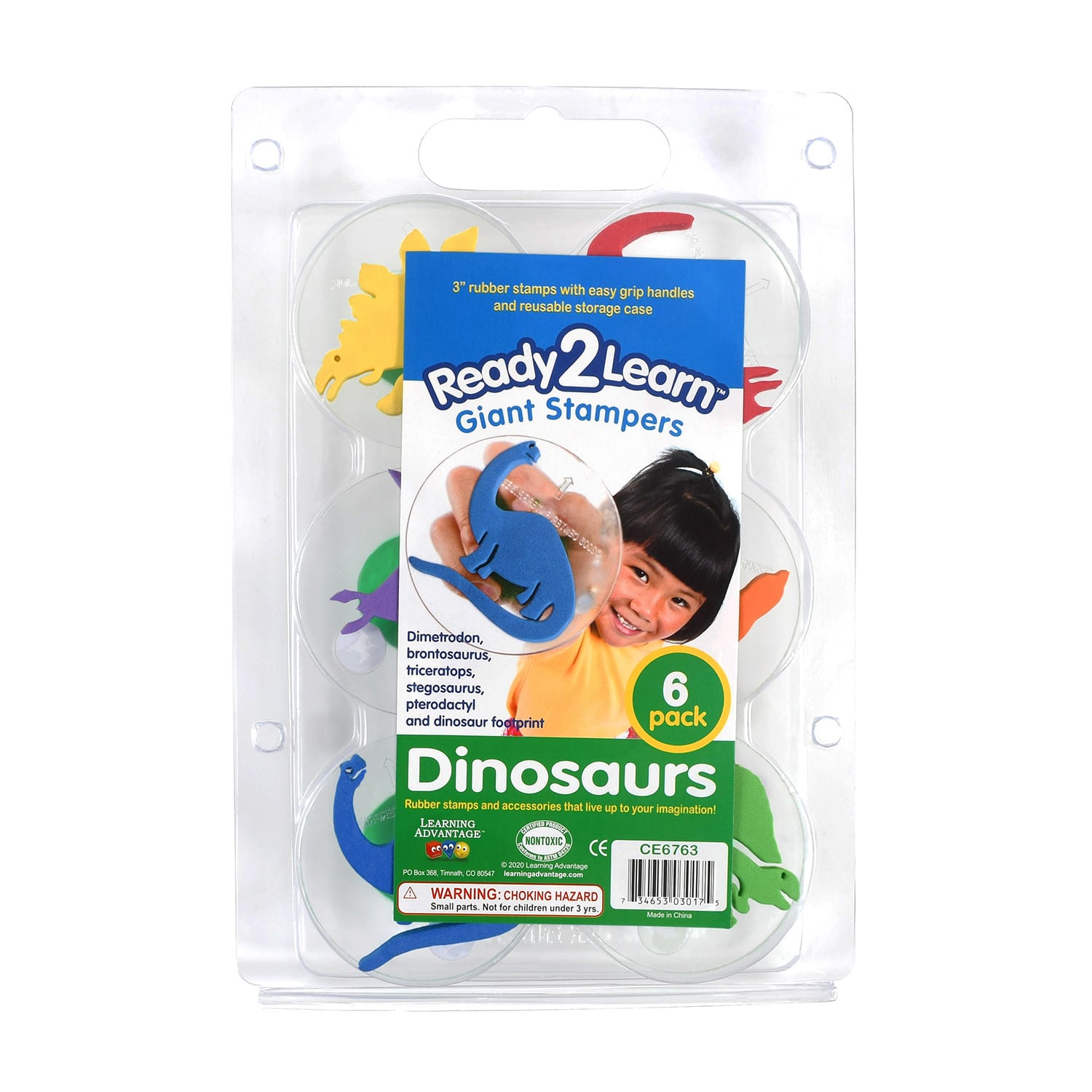 Ready 2 Learn Giant Stampers With Stamp Pads, Set Of 32 Stampers and Pads - Image 4