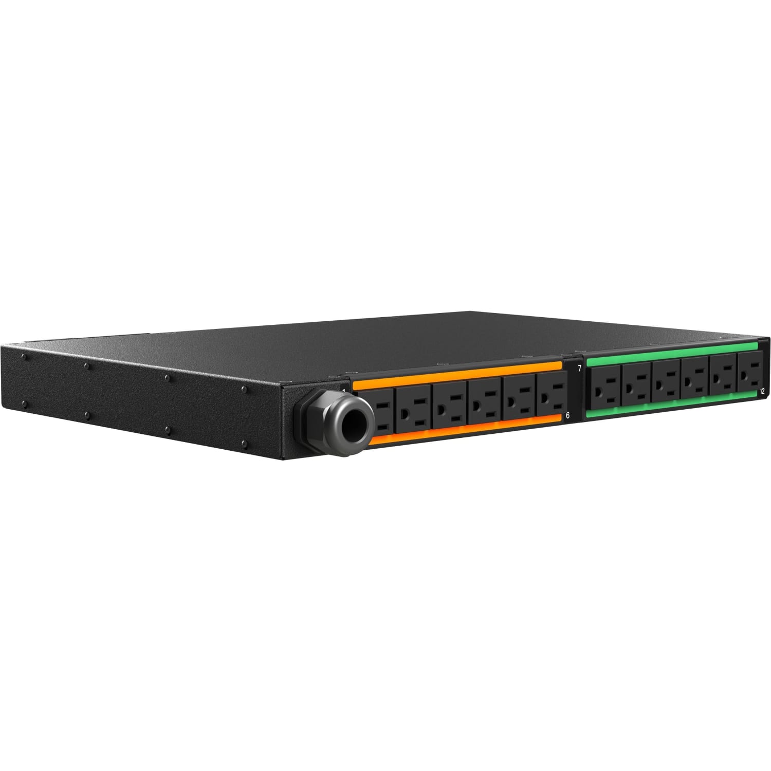 Vertiv Geist Switched Rack PDU - 1U Rack| 30A| C13/C19| L6-30P| Horizontal PDU - Vertiv Geist Upgradeable Switched Rack Power Distribution Unit| 30A| 240V| 1U Rack Horizontal PDU| (12) Combination Outlets C13/C19| NEMA L6-30P| 4.9kW - Image 4