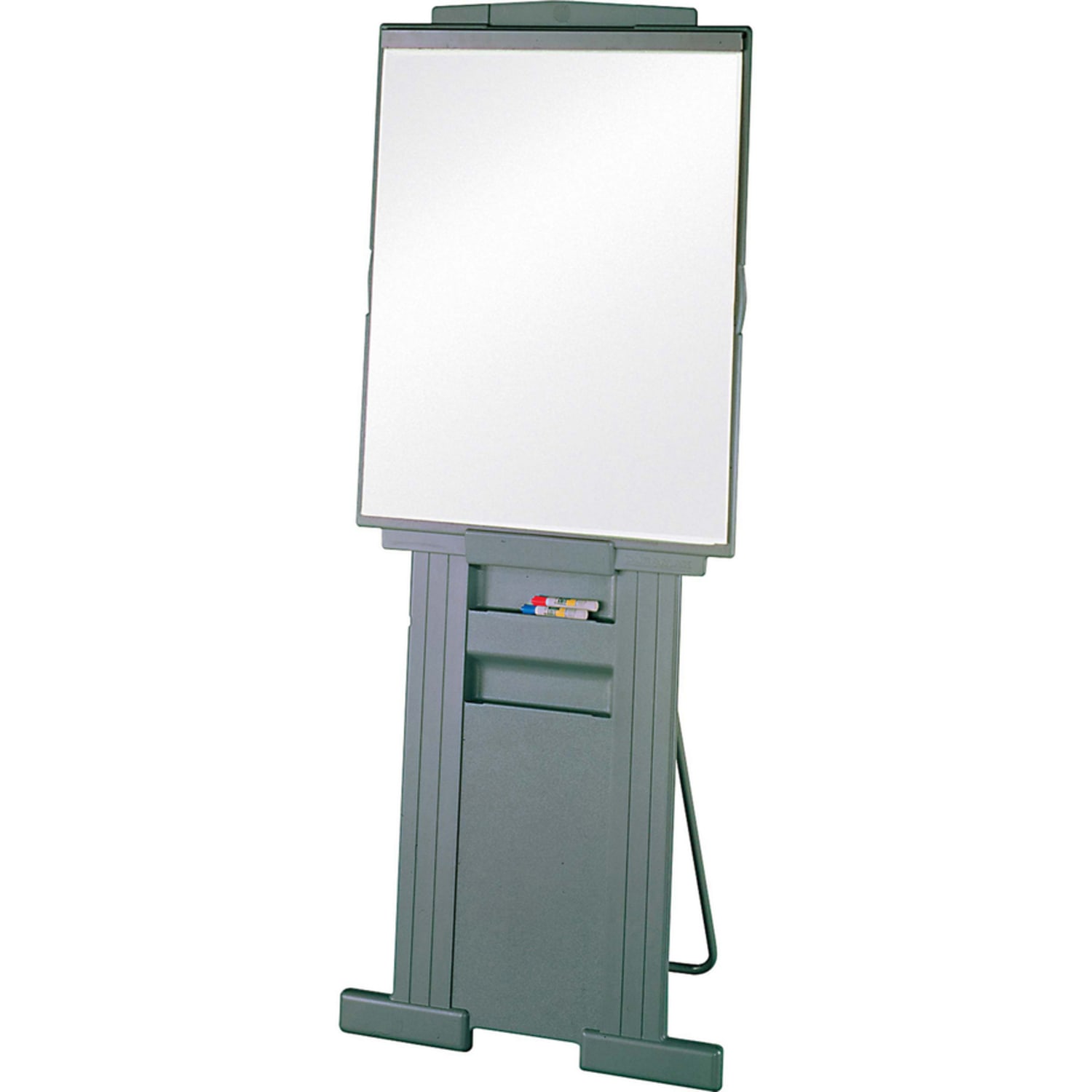 Quartet DuraMax Presentation Easel With Whiteboard/Flipchart Holder, 72inH, Gray - Image 5