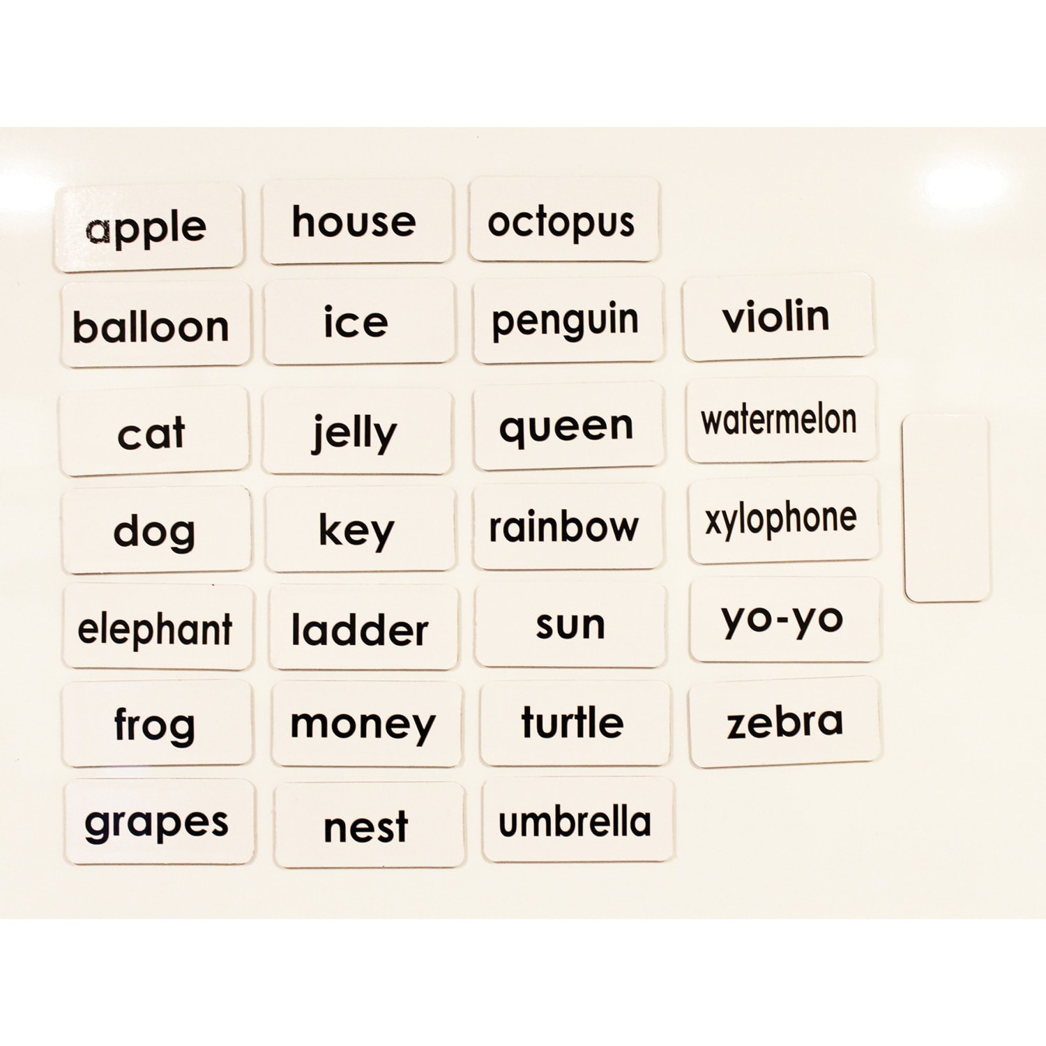 Ashley Productions ABC Picture Words Double-Sided Magnets, 27 Per Pack, Set Of 3 Packs - Image 5