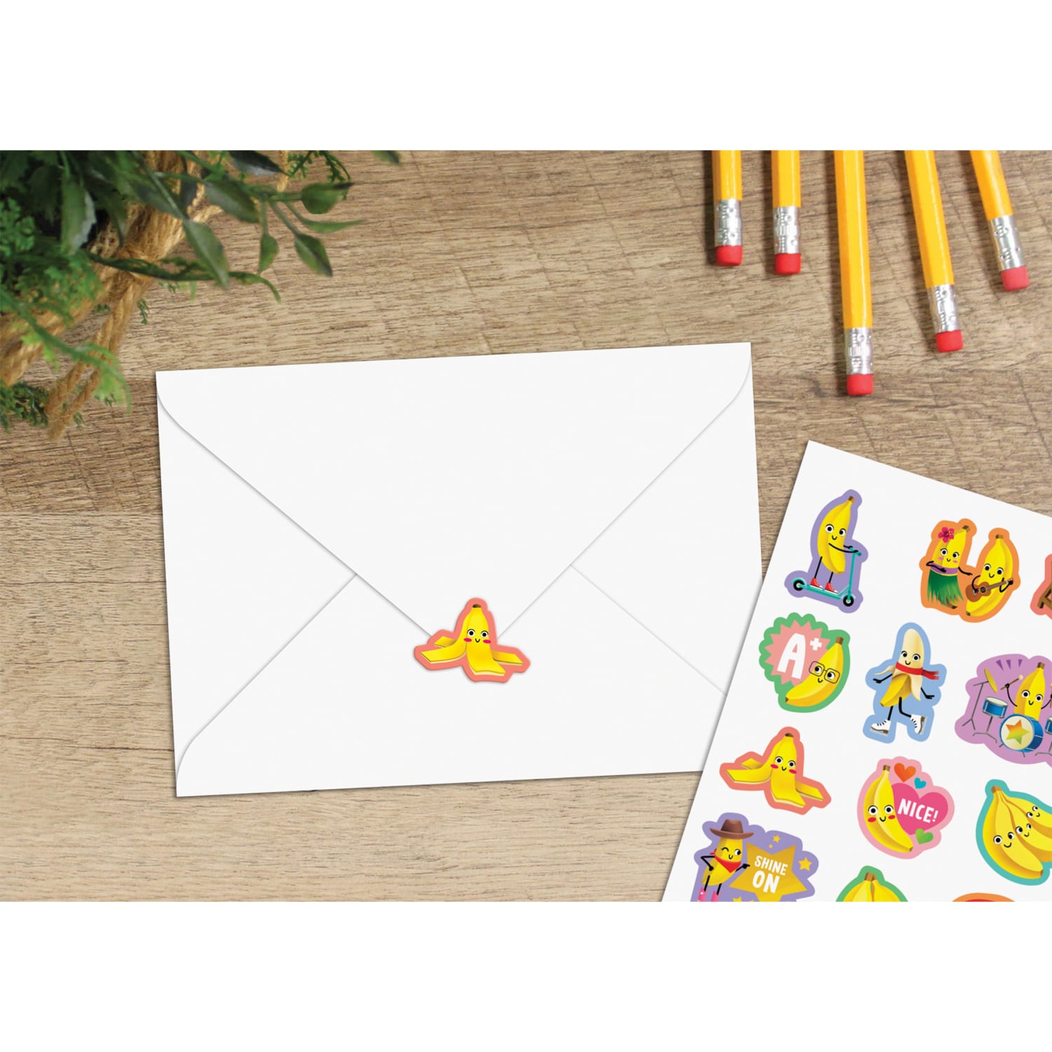 Teacher Created Resources Smelly Stickers, Banana, 120 Per Pack, Set Of 6 Packs - Image 5
