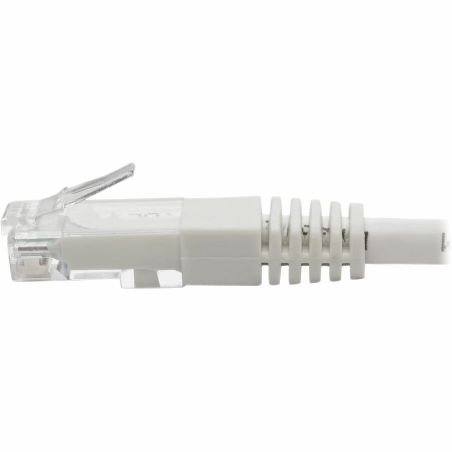 Tripp Lite Cat6 Cat5e Gigabit Molded Patch Cable RJ45 M/M 550MHz White 20ft - 1x RJ-45 Male Network - N200020WH - Image 5