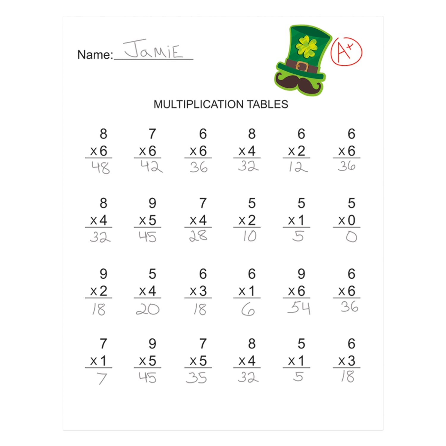 Eureka Giant Stickers, 1-5/16in x 1-3/4in, St. Pats Hats, 36 Stickers Per Pack, Set Of 12 Packs - Image 5
