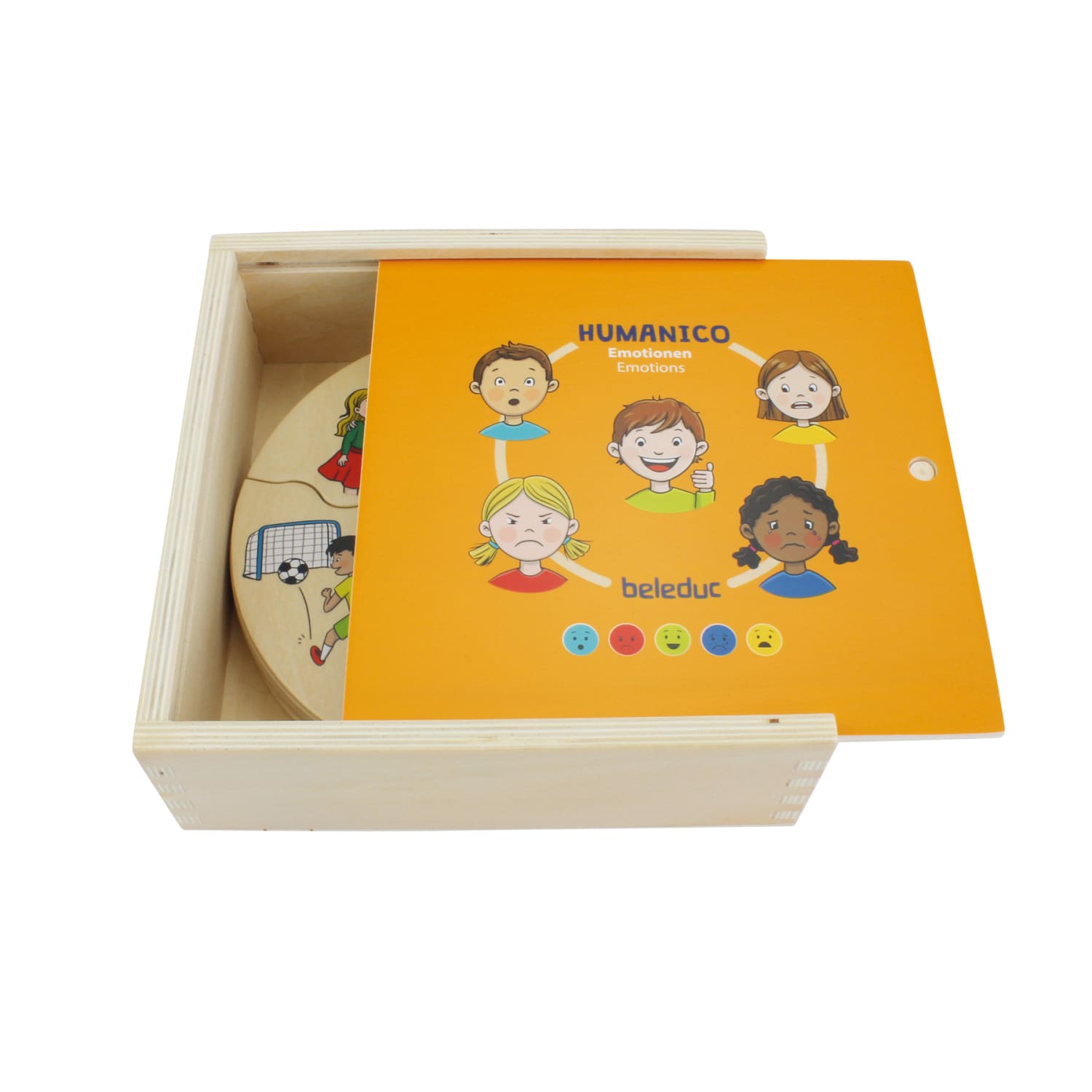 Beleduc Humanico Emotions Puzzles - Image 4