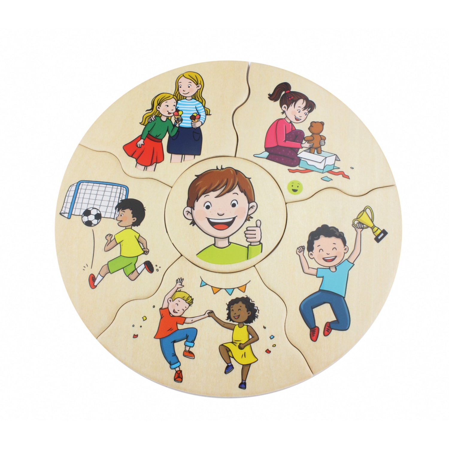 Beleduc Humanico Emotions Puzzles - Image 6